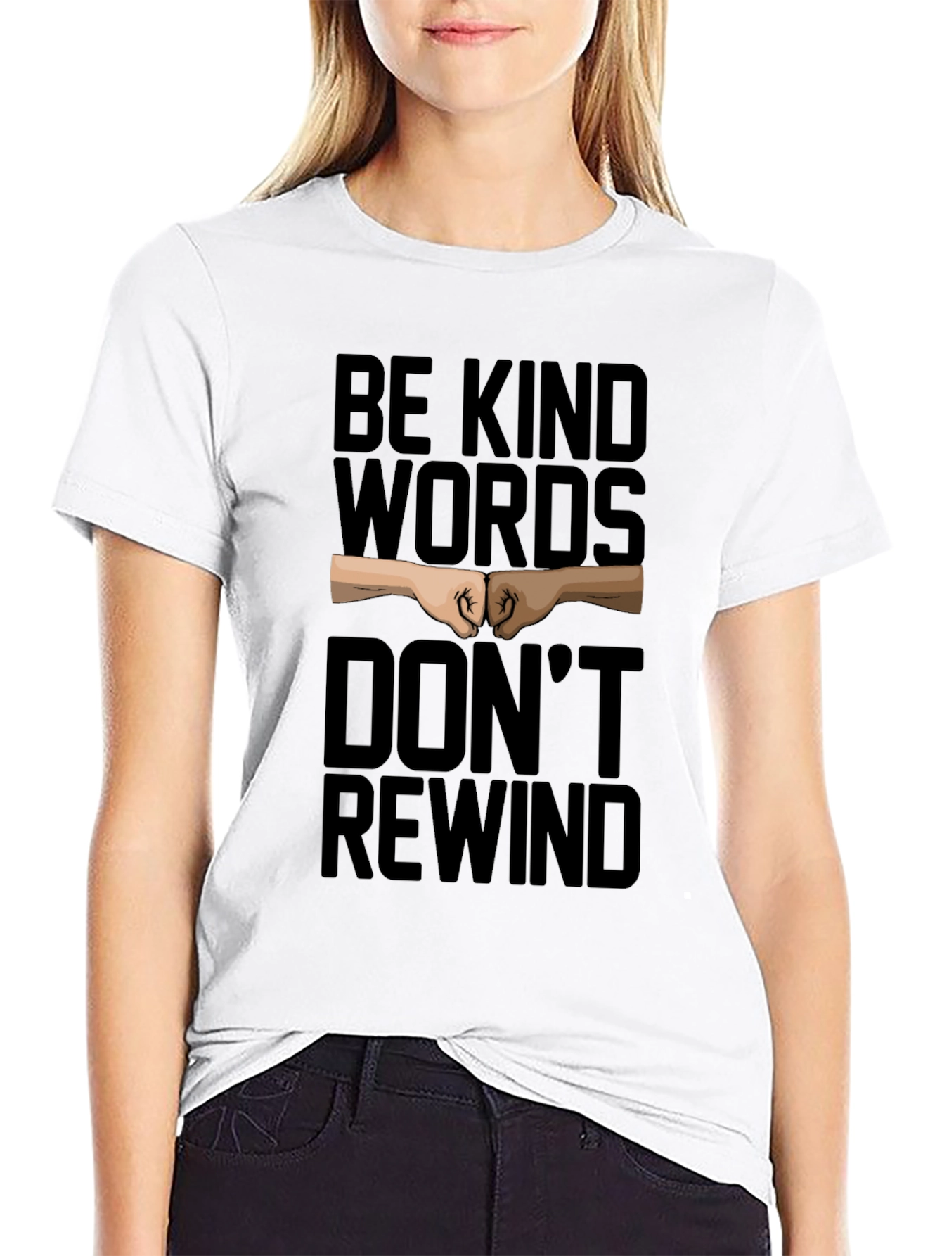 Be Kind Words T-Shirt: Motivational Graphic Tee
