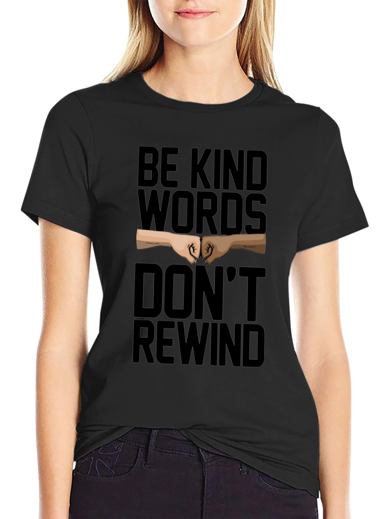 Be Kind Words T-Shirt: Motivational Graphic Tee