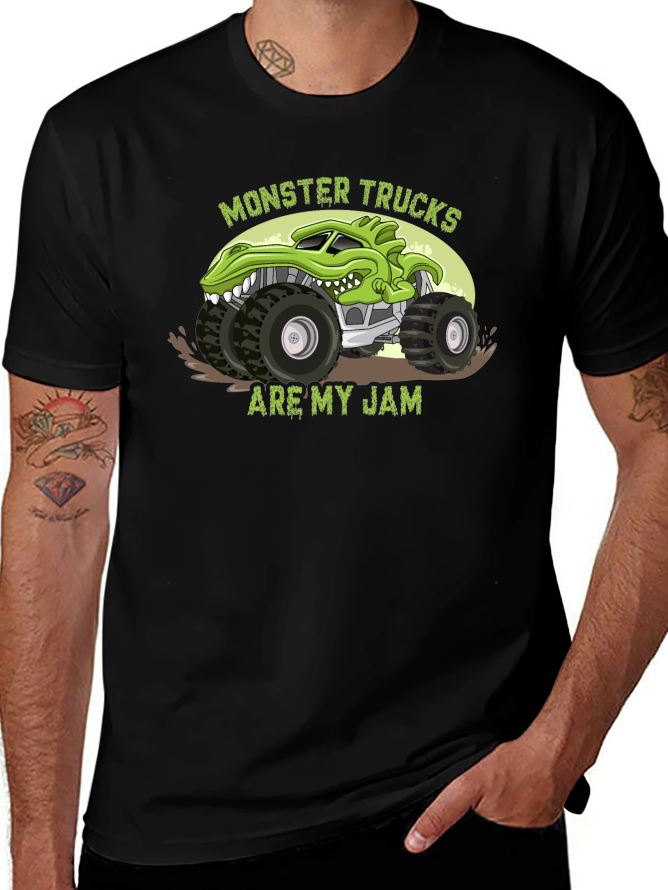 Monster Truck T-Shirt - Are My Jam