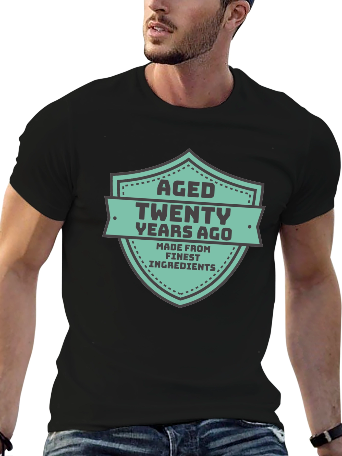 Aged Twenty Years Ago Graphic T-Shirt