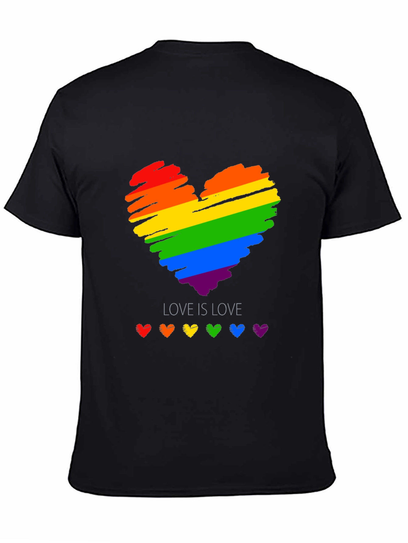 Love is Love Rainbow Heart T-Shirt