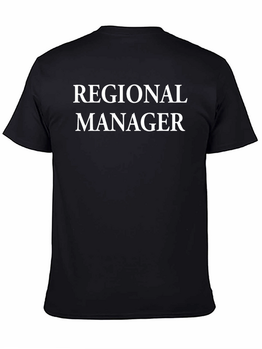 Regional Manager T-Shirt - Office Humor Tee