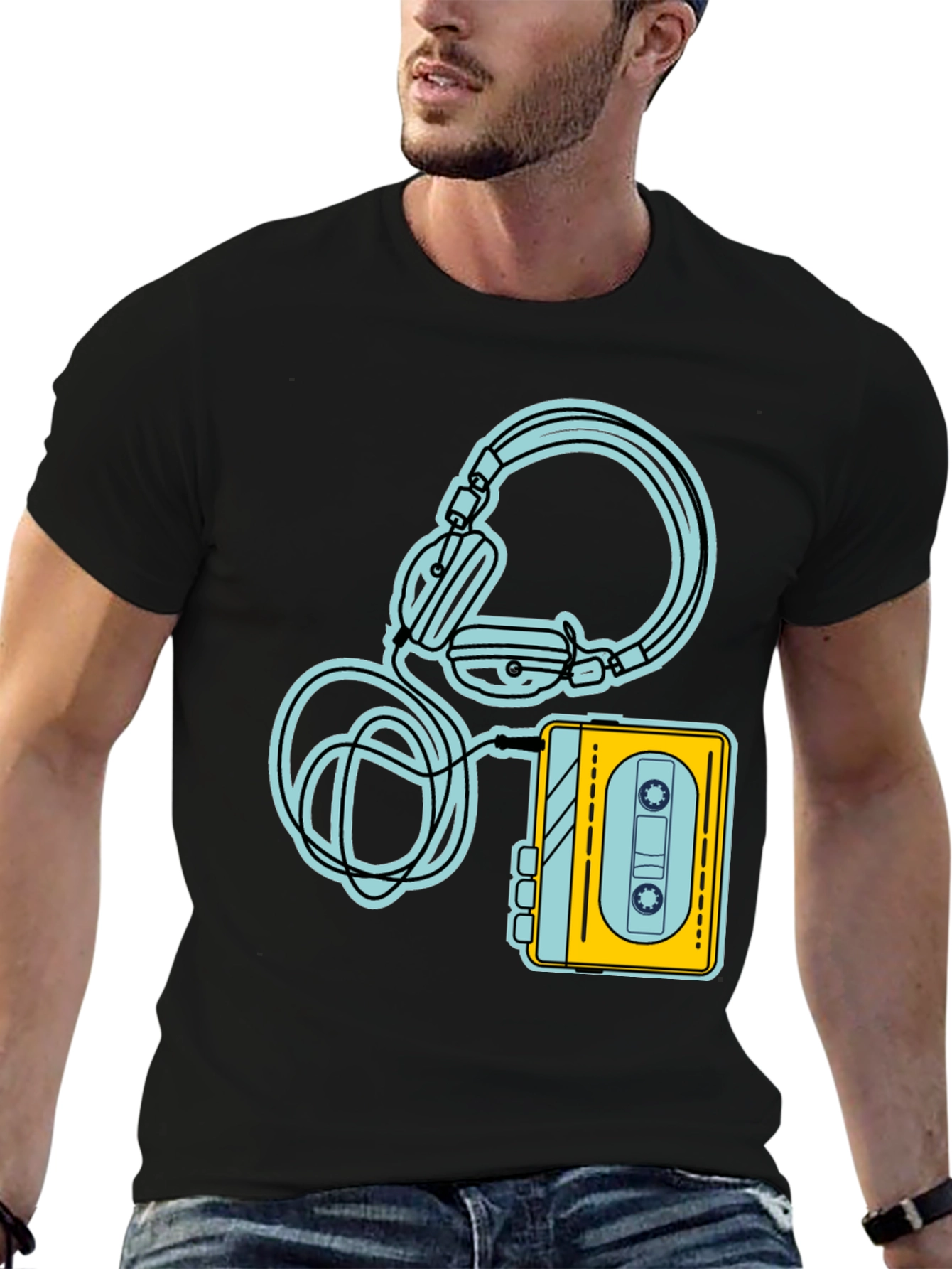 Retro Walkman Graphic Tee