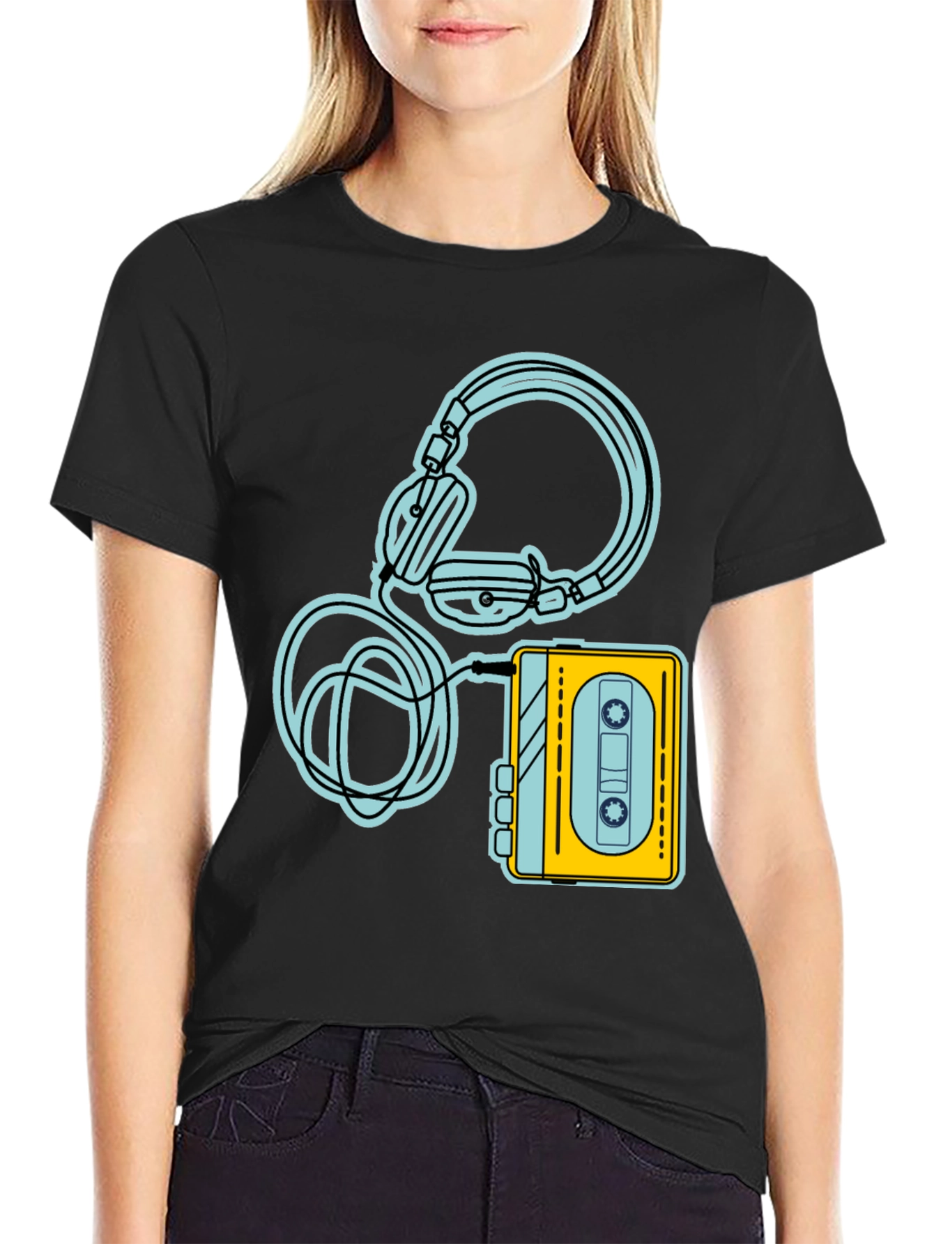 Retro Walkman Graphic Tee