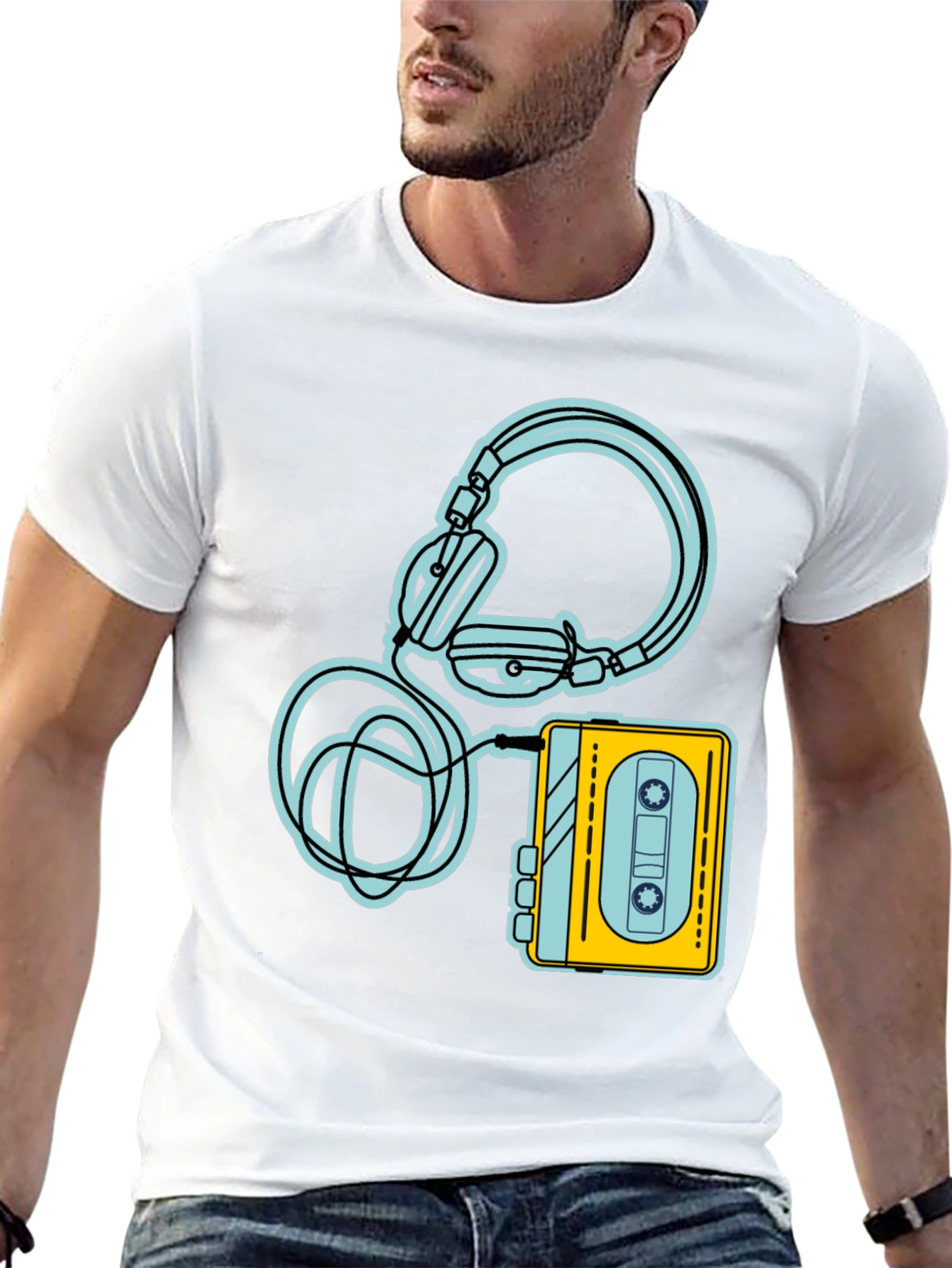 Retro Walkman Graphic Tee