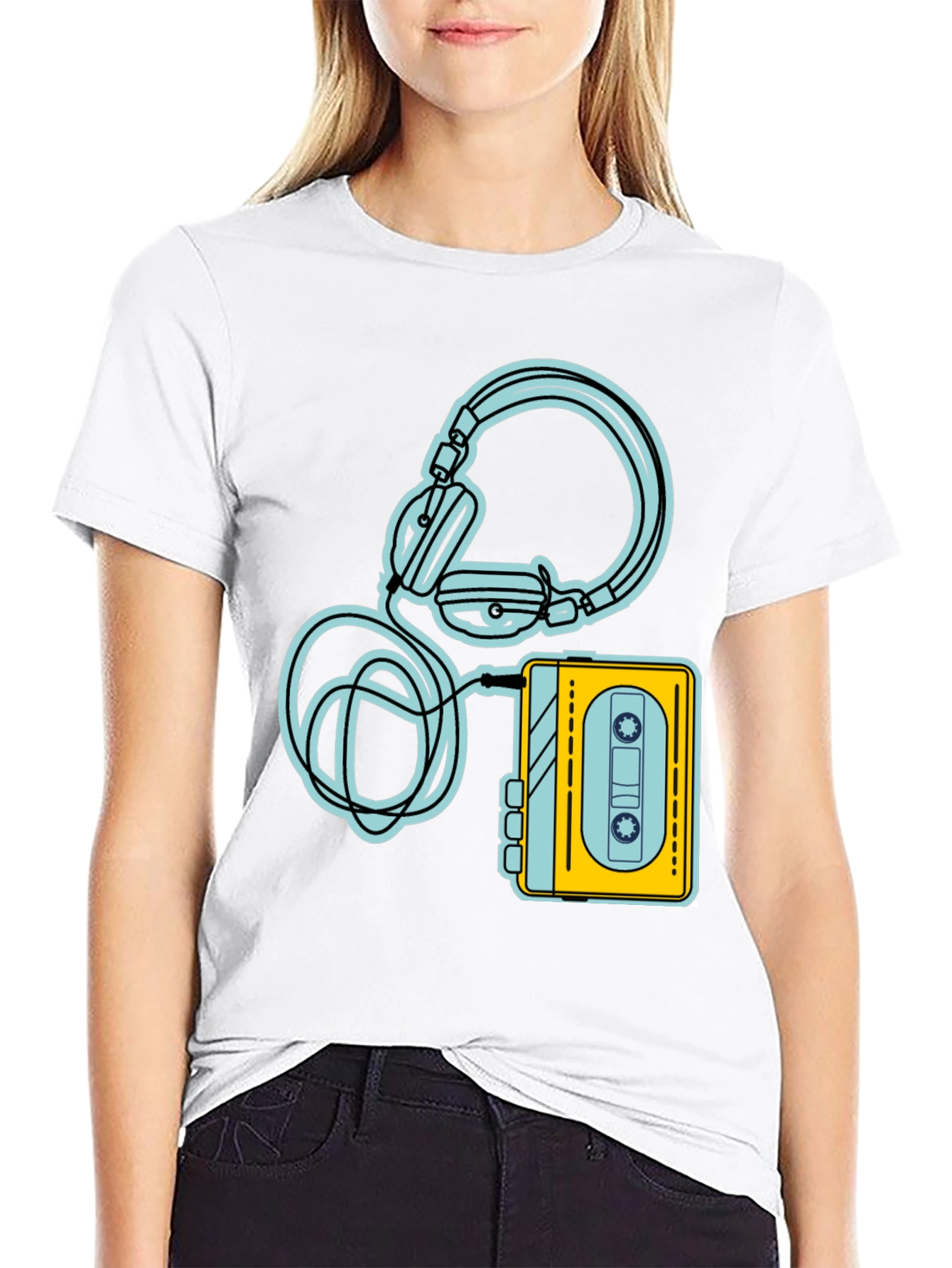 Retro Walkman Graphic Tee
