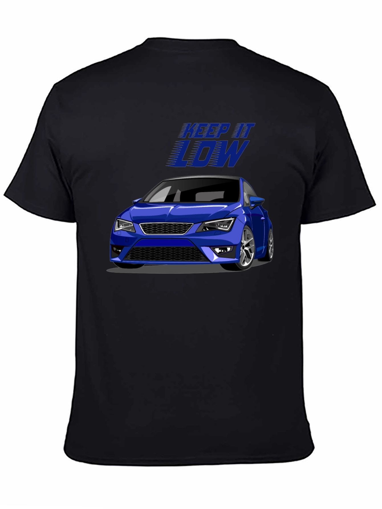 Keep it Low Car T-Shirt - Automotive Enthusiast Tee