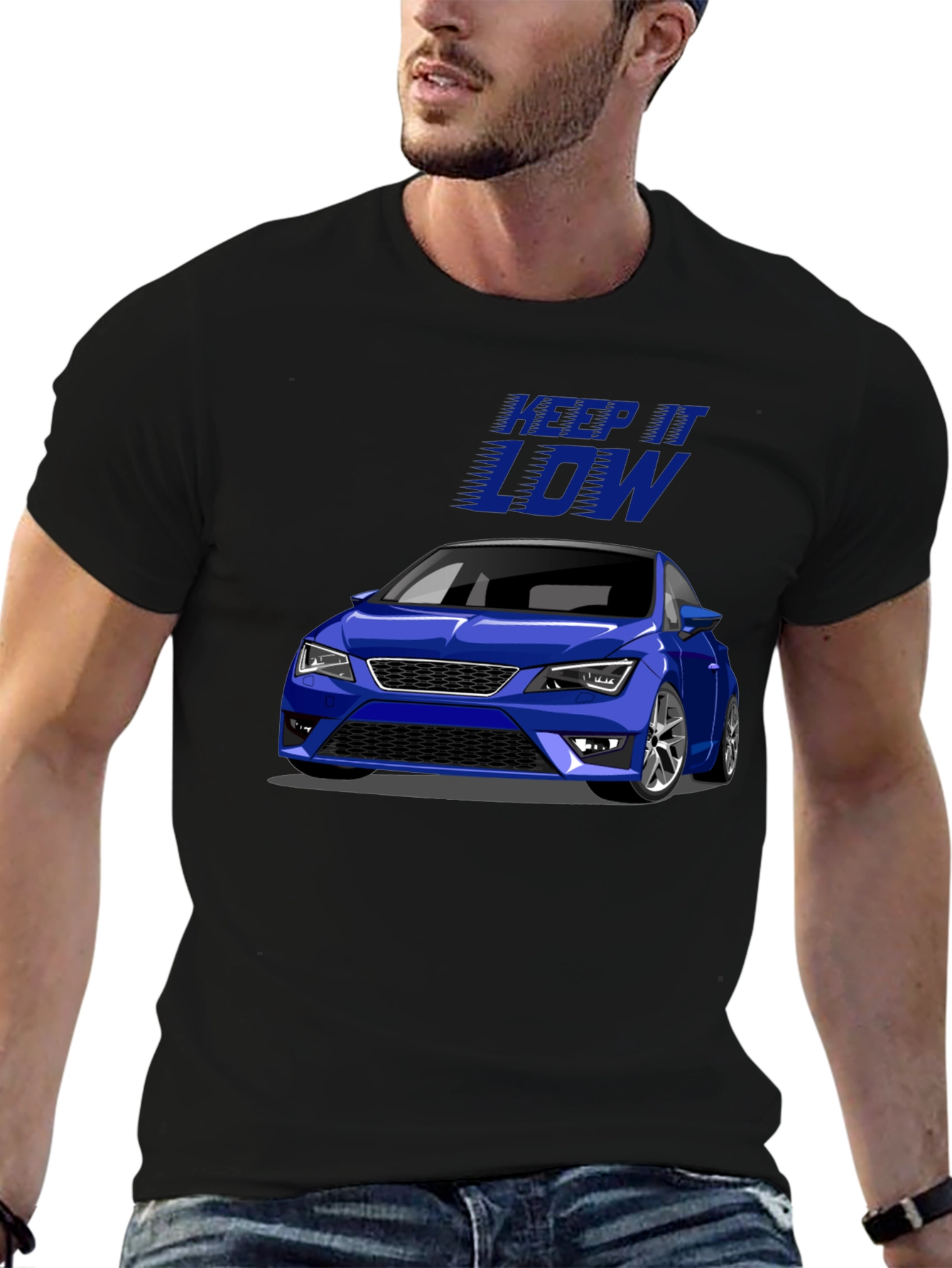Keep it Low Car T-Shirt - Automotive Enthusiast Tee