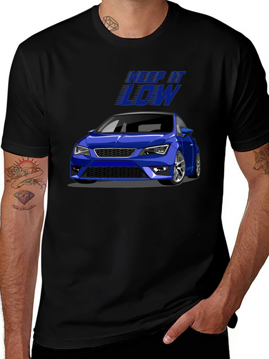 Keep it Low Car T-Shirt - Automotive Enthusiast Tee