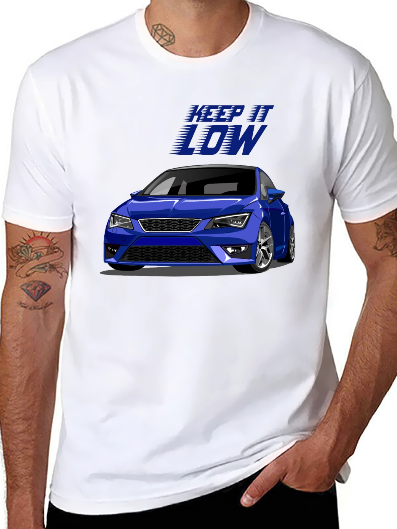 Keep it Low Car T-Shirt - Automotive Enthusiast Tee