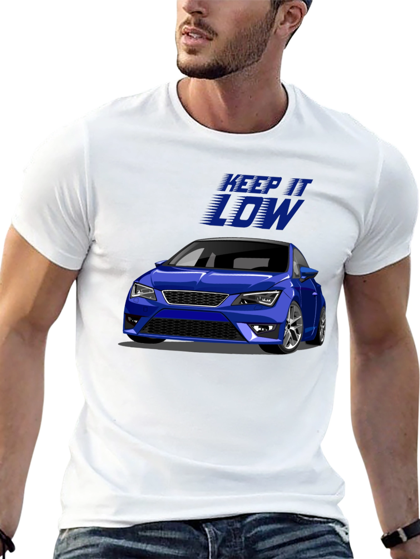 Keep it Low Car T-Shirt - Automotive Enthusiast Tee