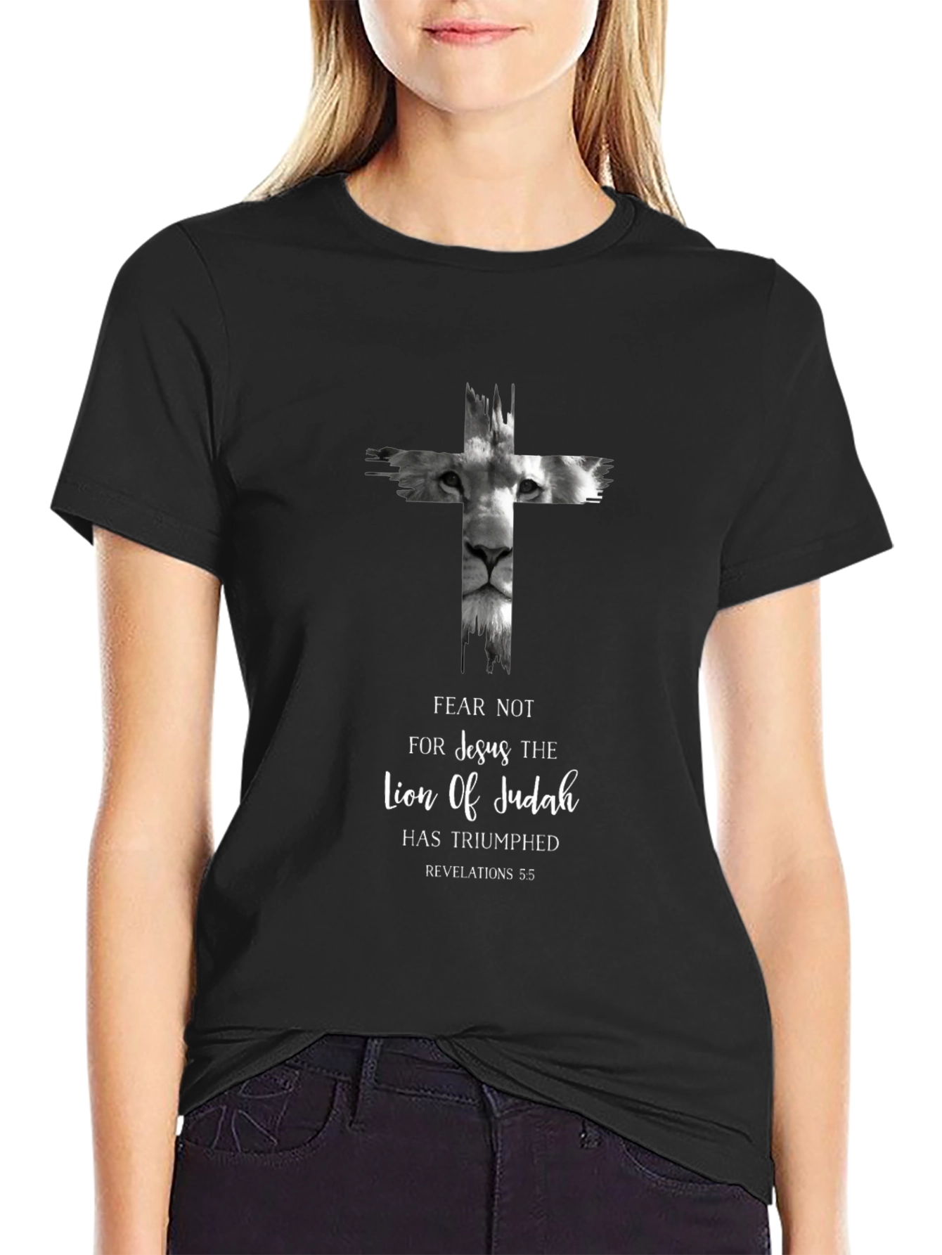 Lion of Judah Christian T-Shirt - Religious Apparel
