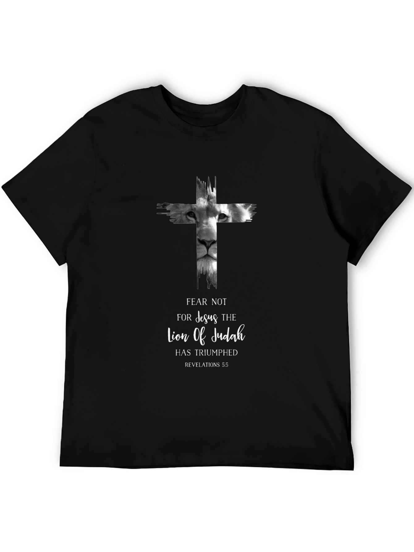 Lion of Judah Christian T-Shirt - Religious Apparel