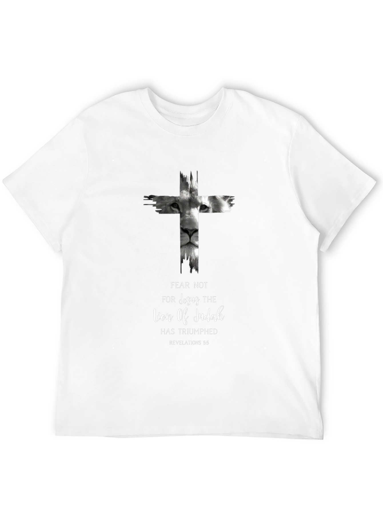 Lion of Judah Christian T-Shirt - Religious Apparel