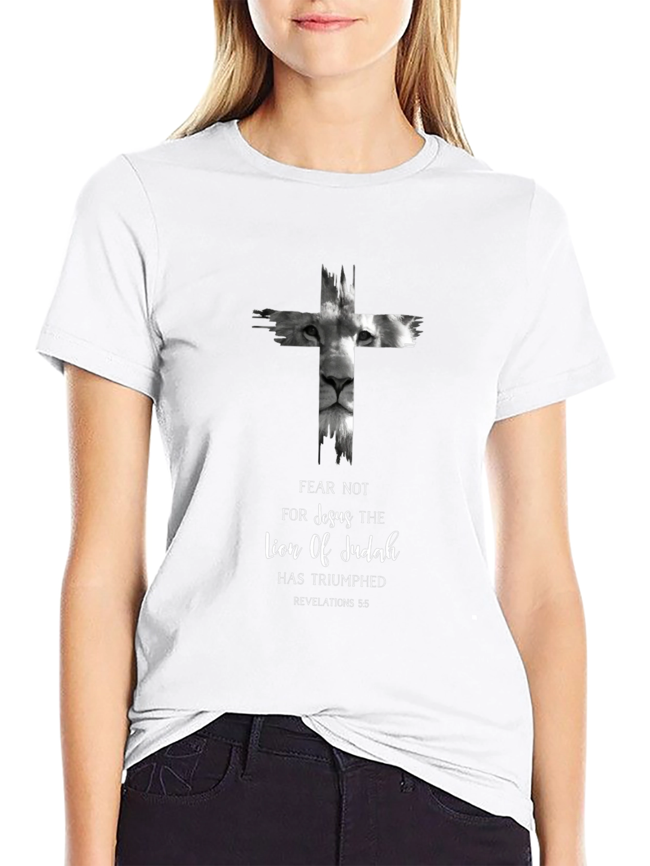 Lion of Judah Christian T-Shirt - Religious Apparel