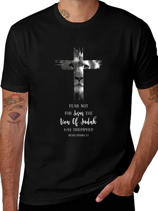 Lion of Judah Christian T-Shirt - Religious Apparel