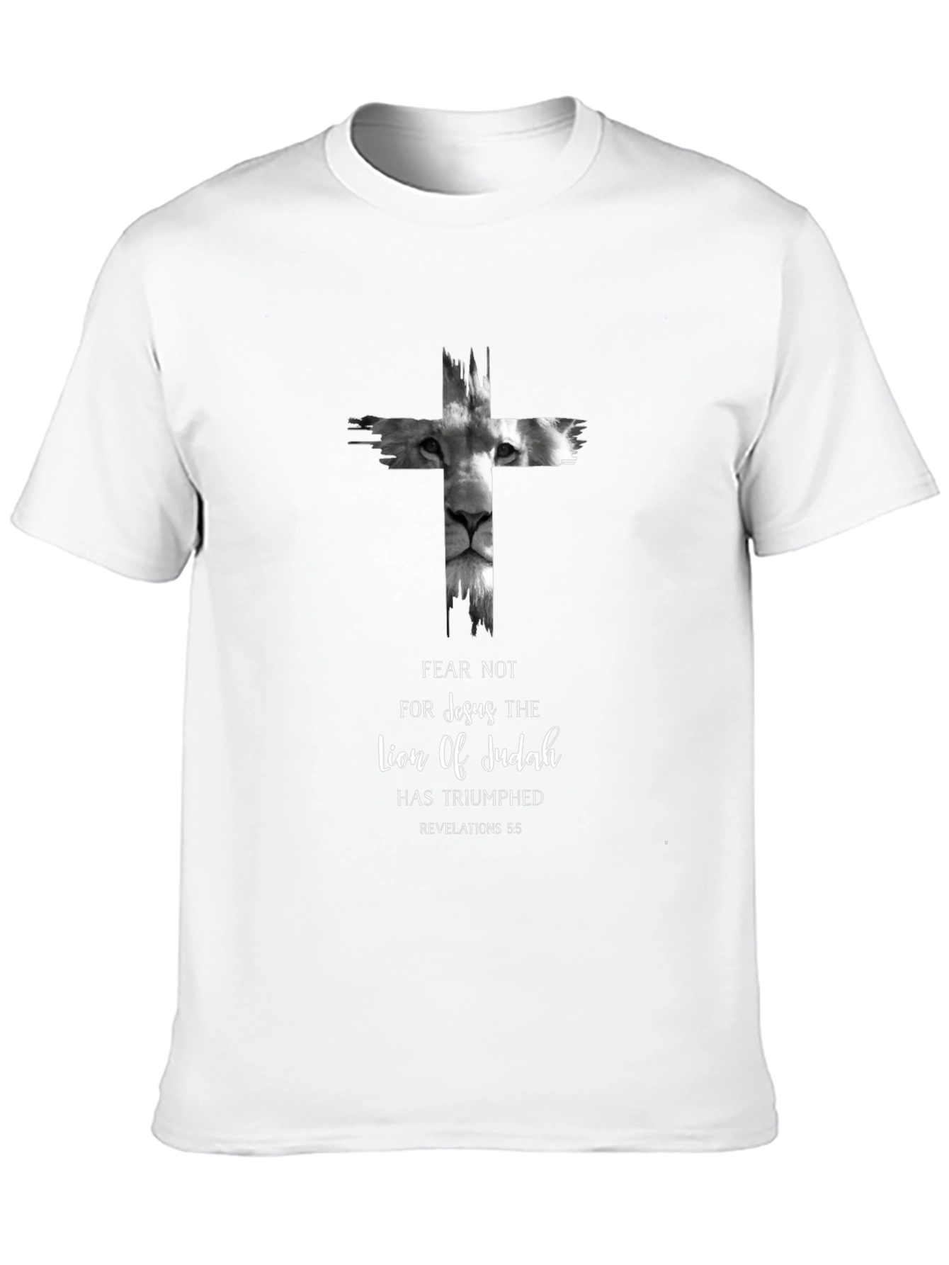 Lion of Judah Christian T-Shirt - Religious Apparel