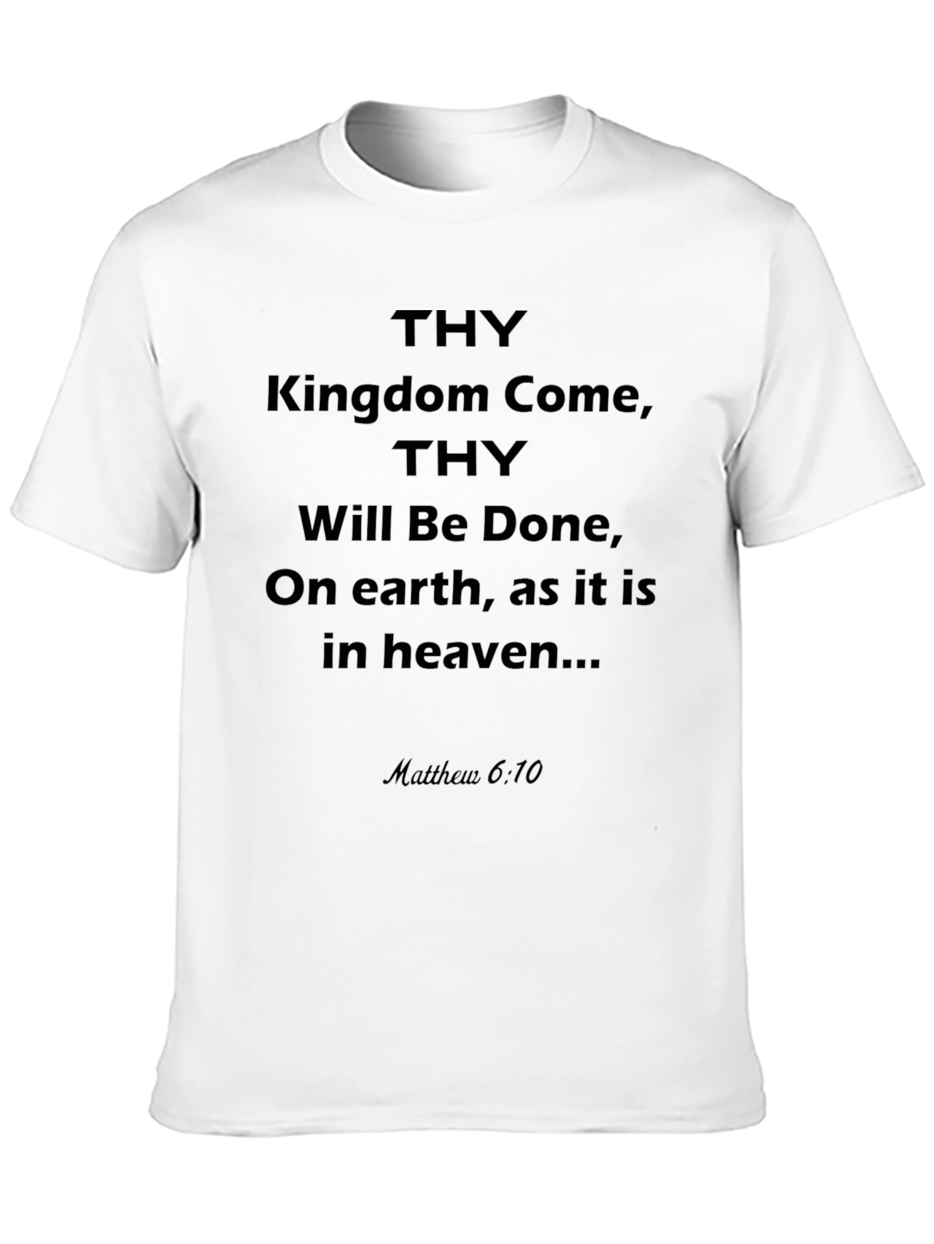 Thy Kingdom Come T-Shirt - Religious Graphic Tee
