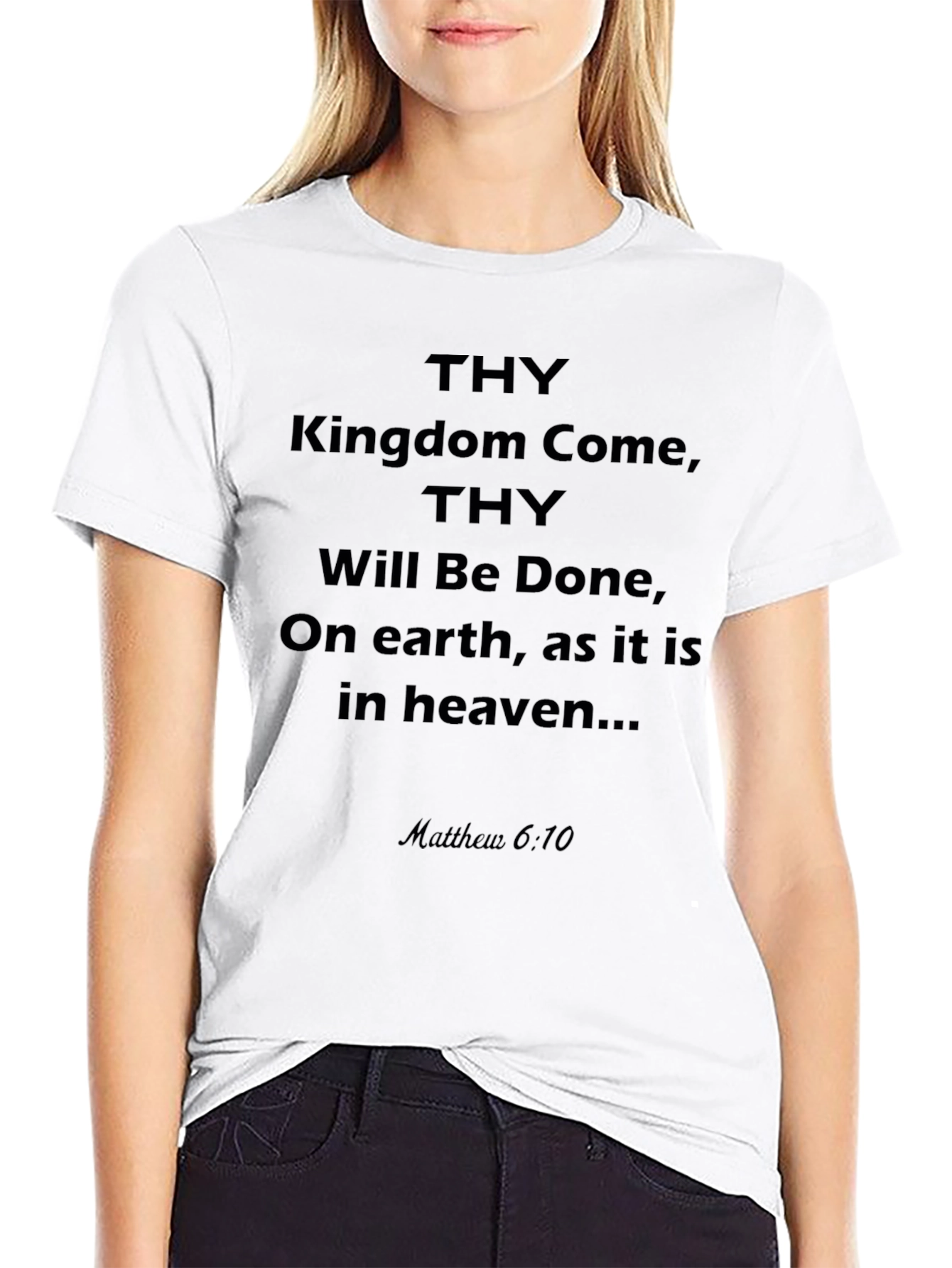 Thy Kingdom Come T-Shirt - Religious Graphic Tee