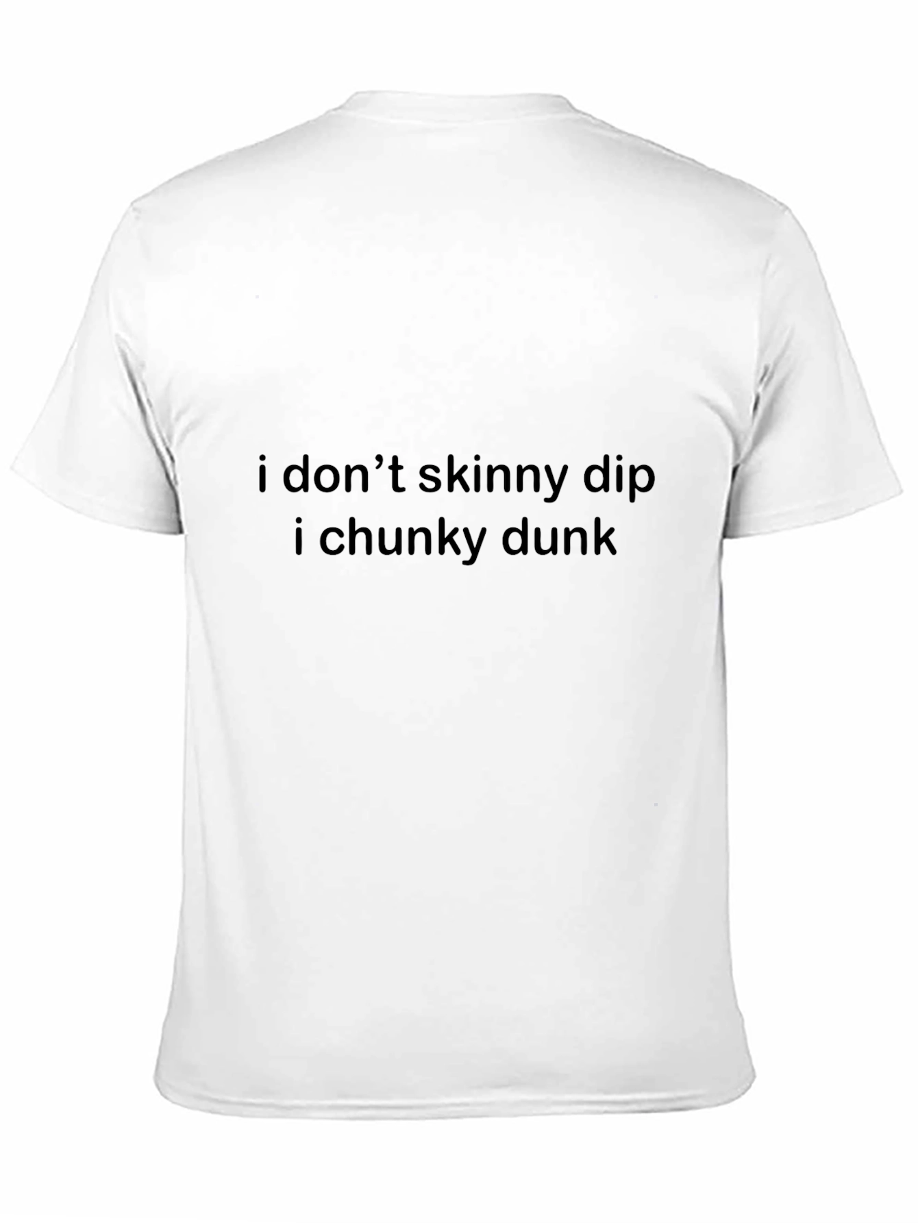 Chunky Dunk T-Shirt - Funny Slogan Tee