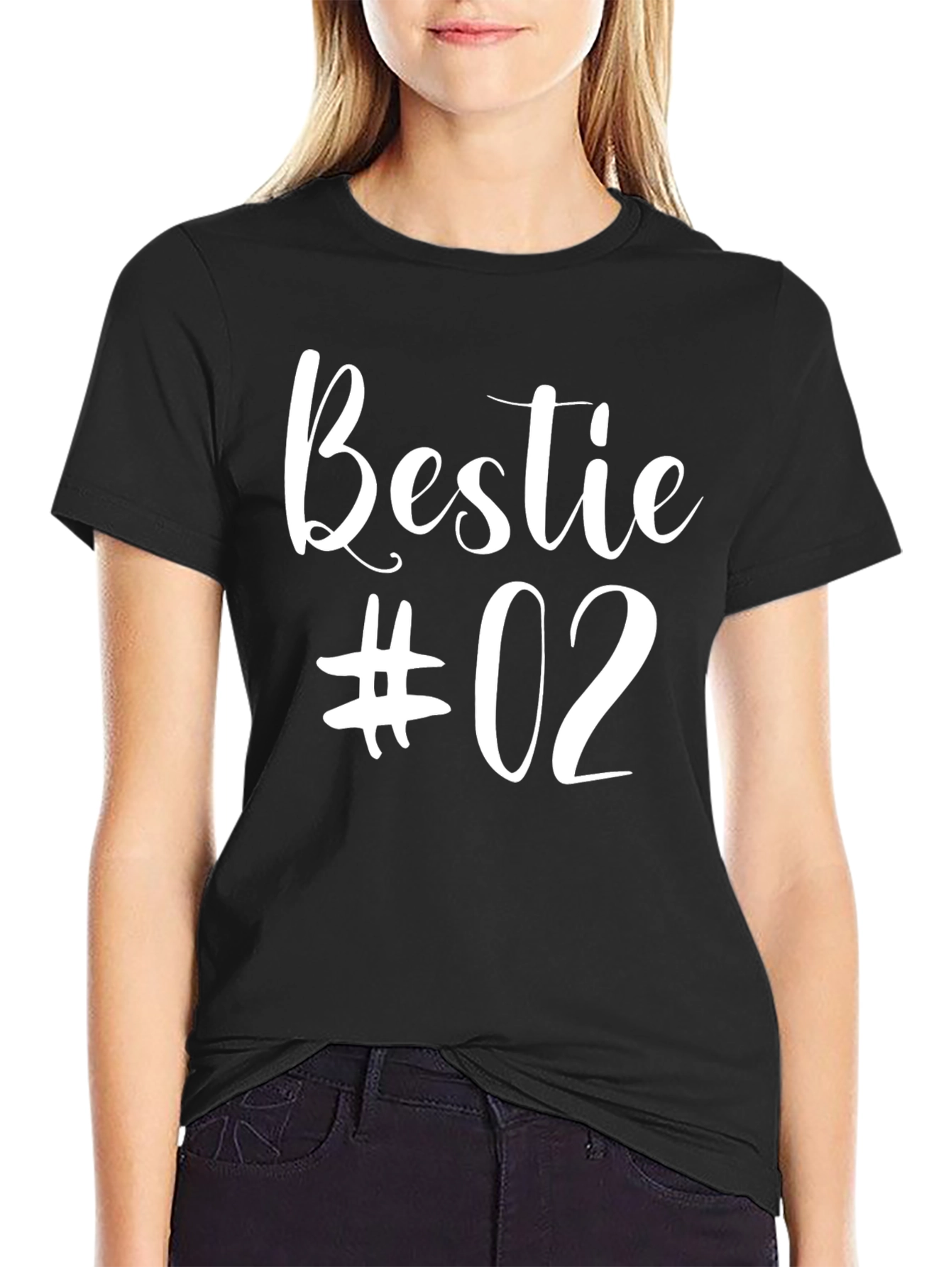 Bestie #02 T-Shirt - Black
