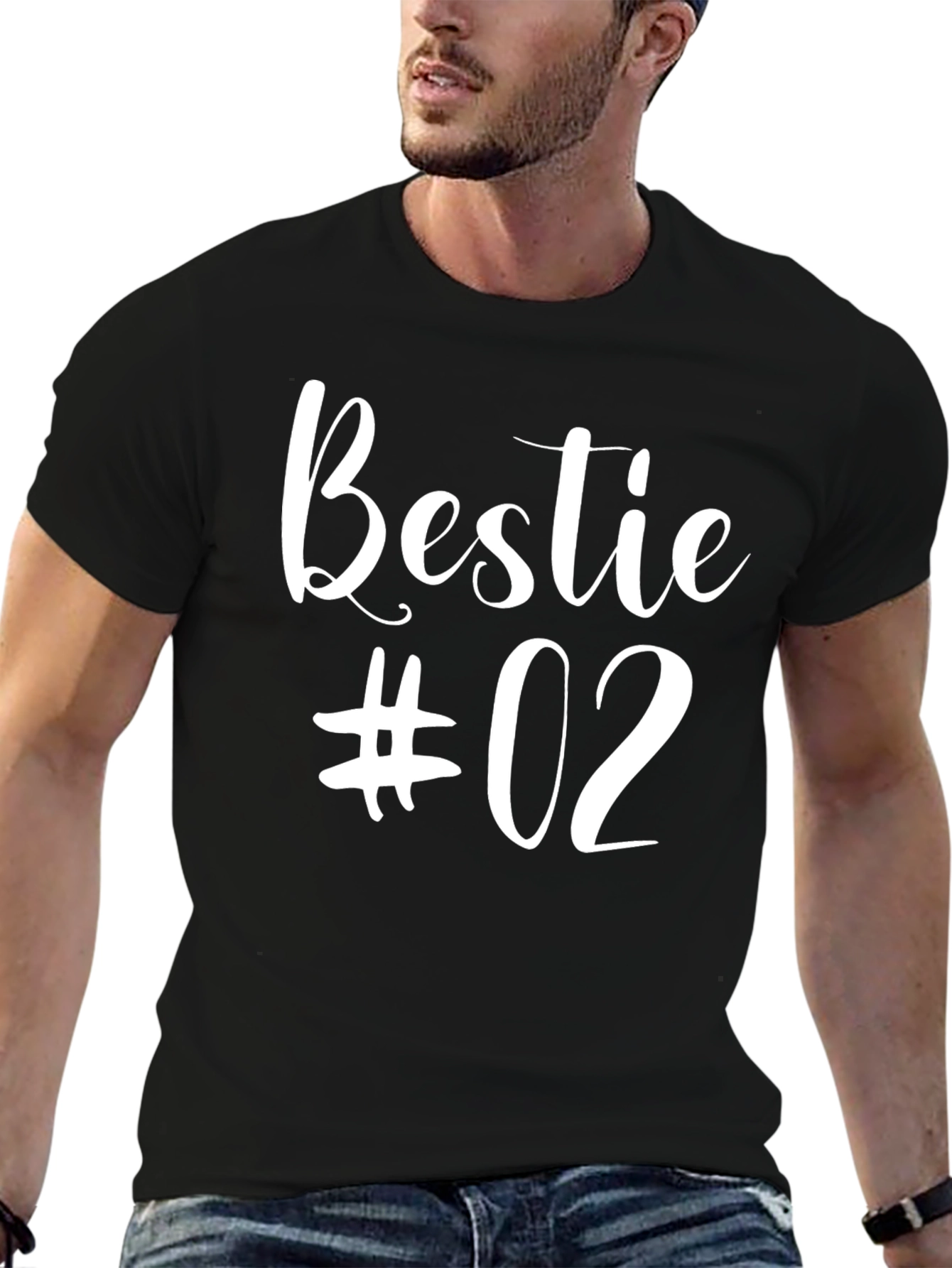 Bestie #02 T-Shirt - Black