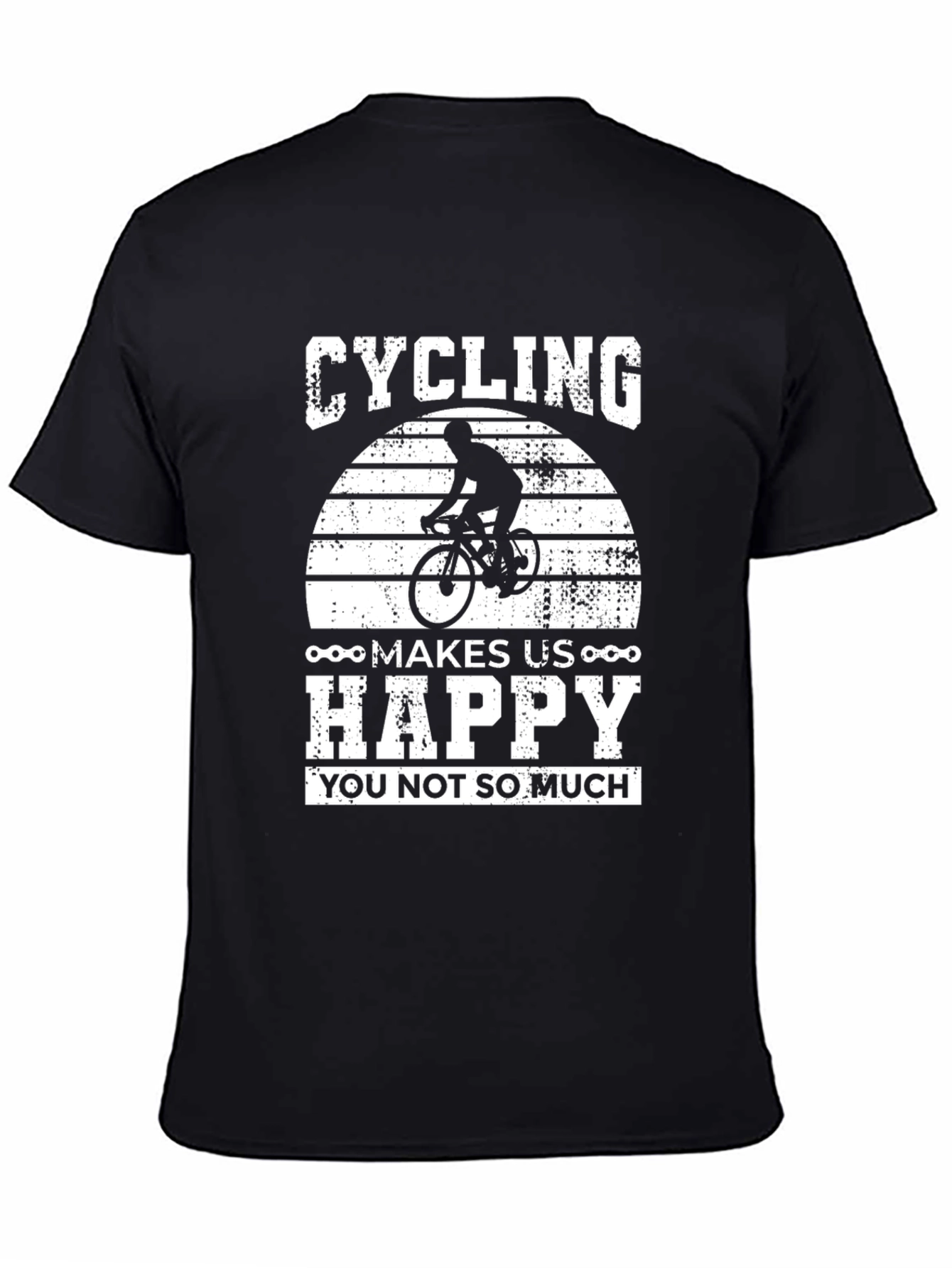 Cycling Makes Us Happy Graphic Tee