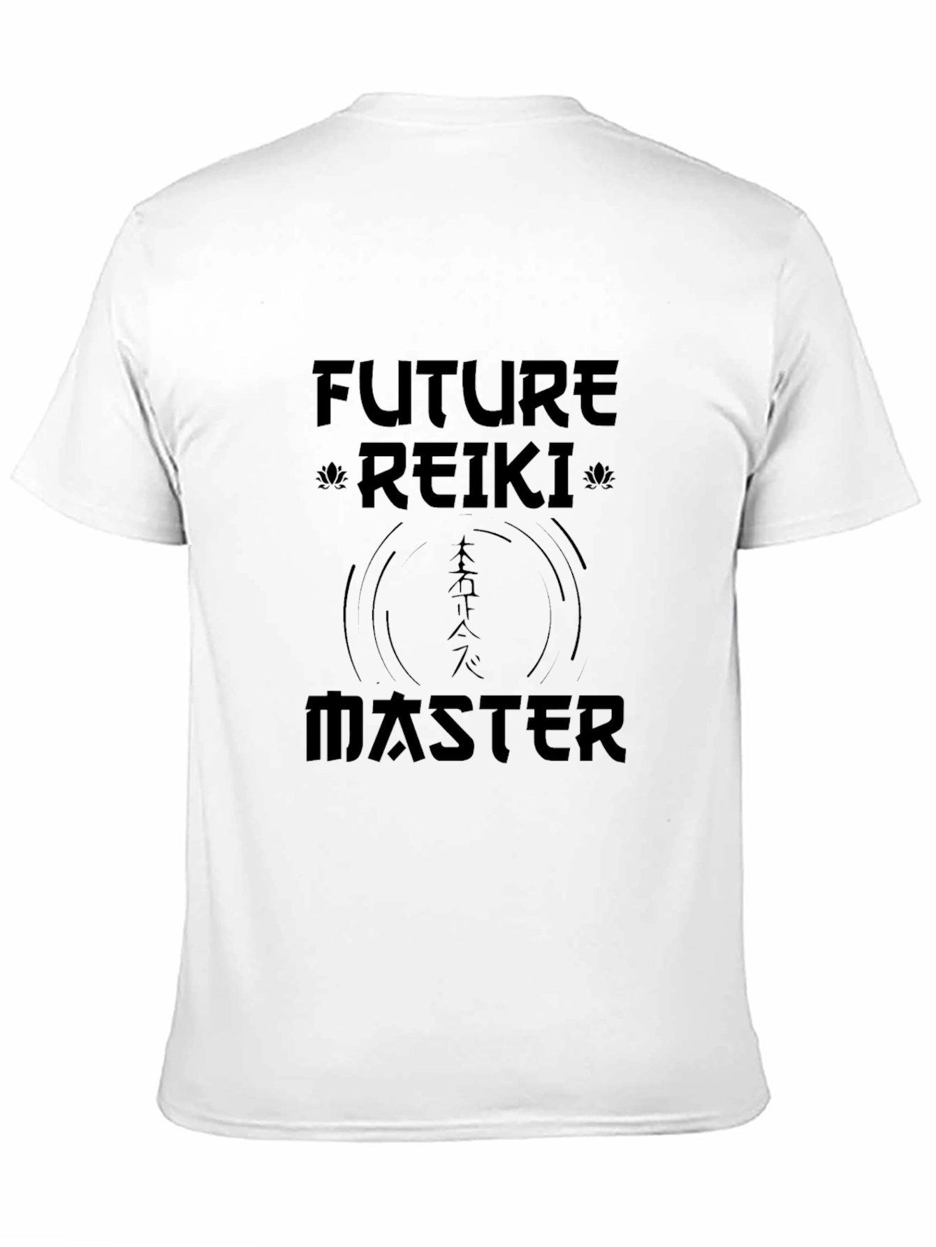 Future Reiki Master T-Shirt - Black Graphic Tee