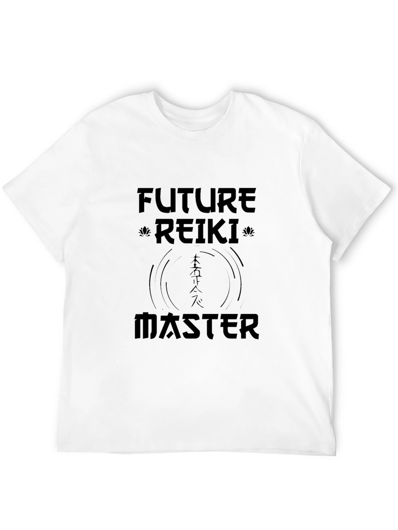 Future Reiki Master T-Shirt - Black Graphic Tee