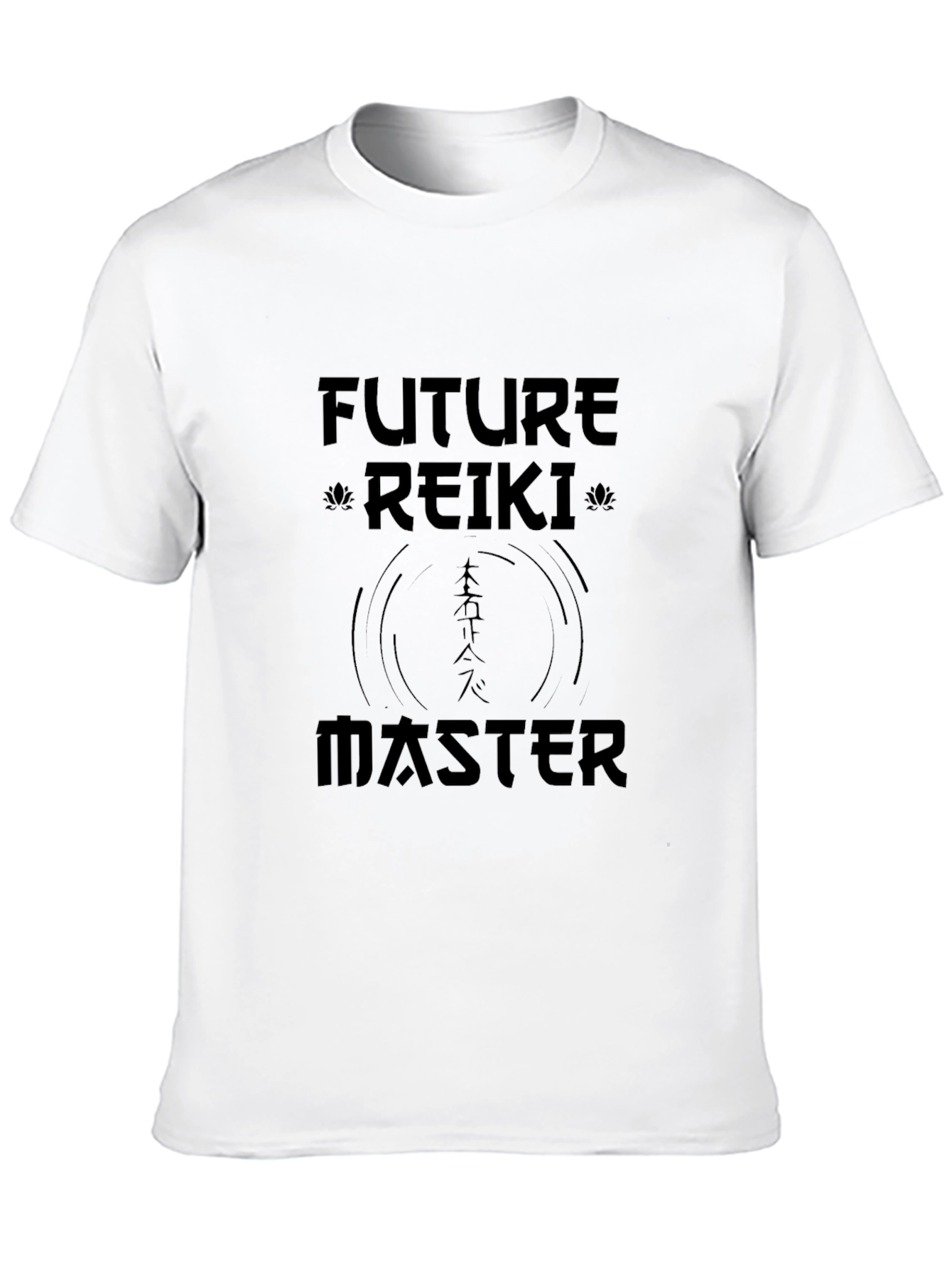 Future Reiki Master T-Shirt - Black Graphic Tee