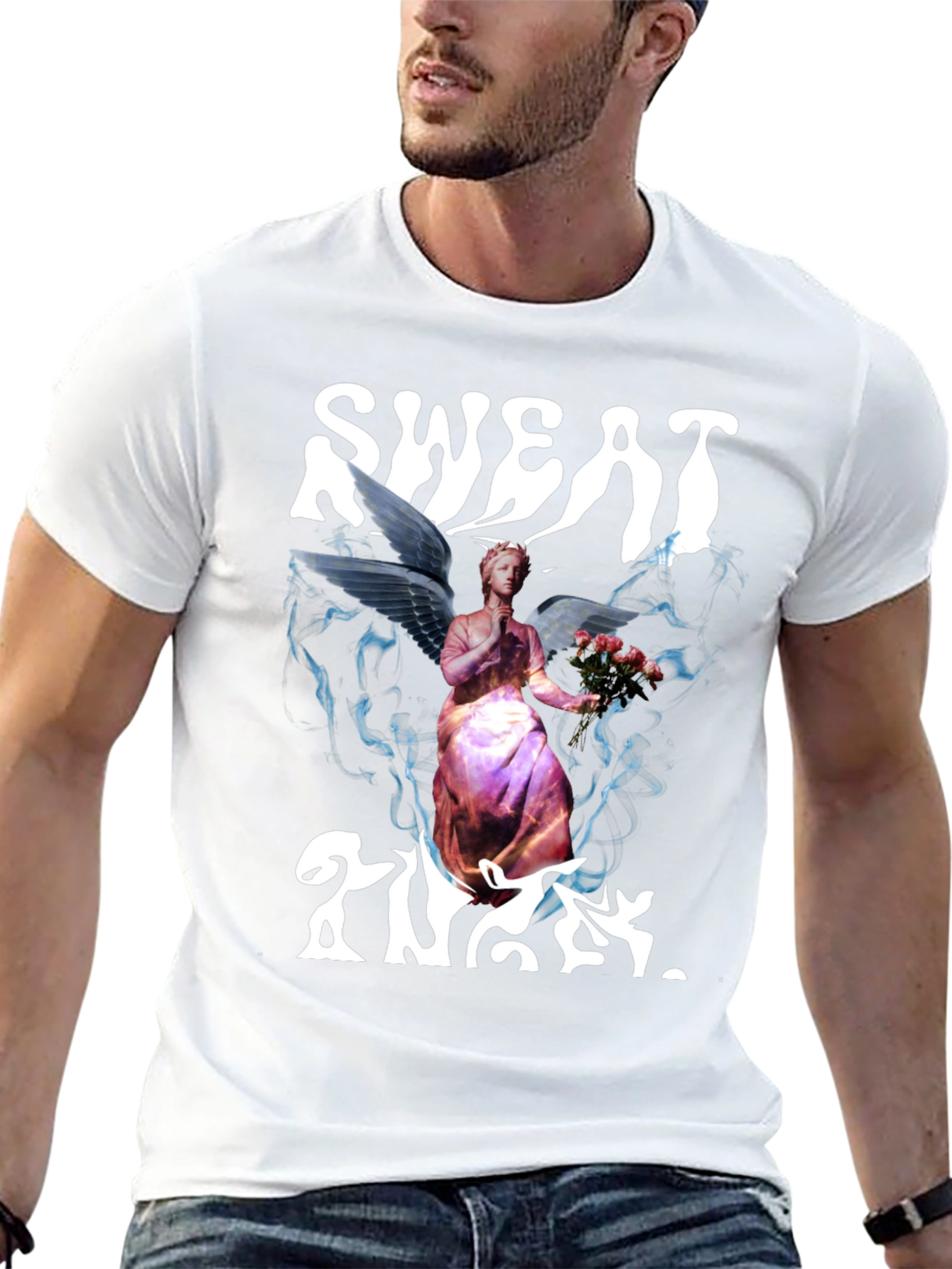 Sweat Angel Graphic T-Shirt