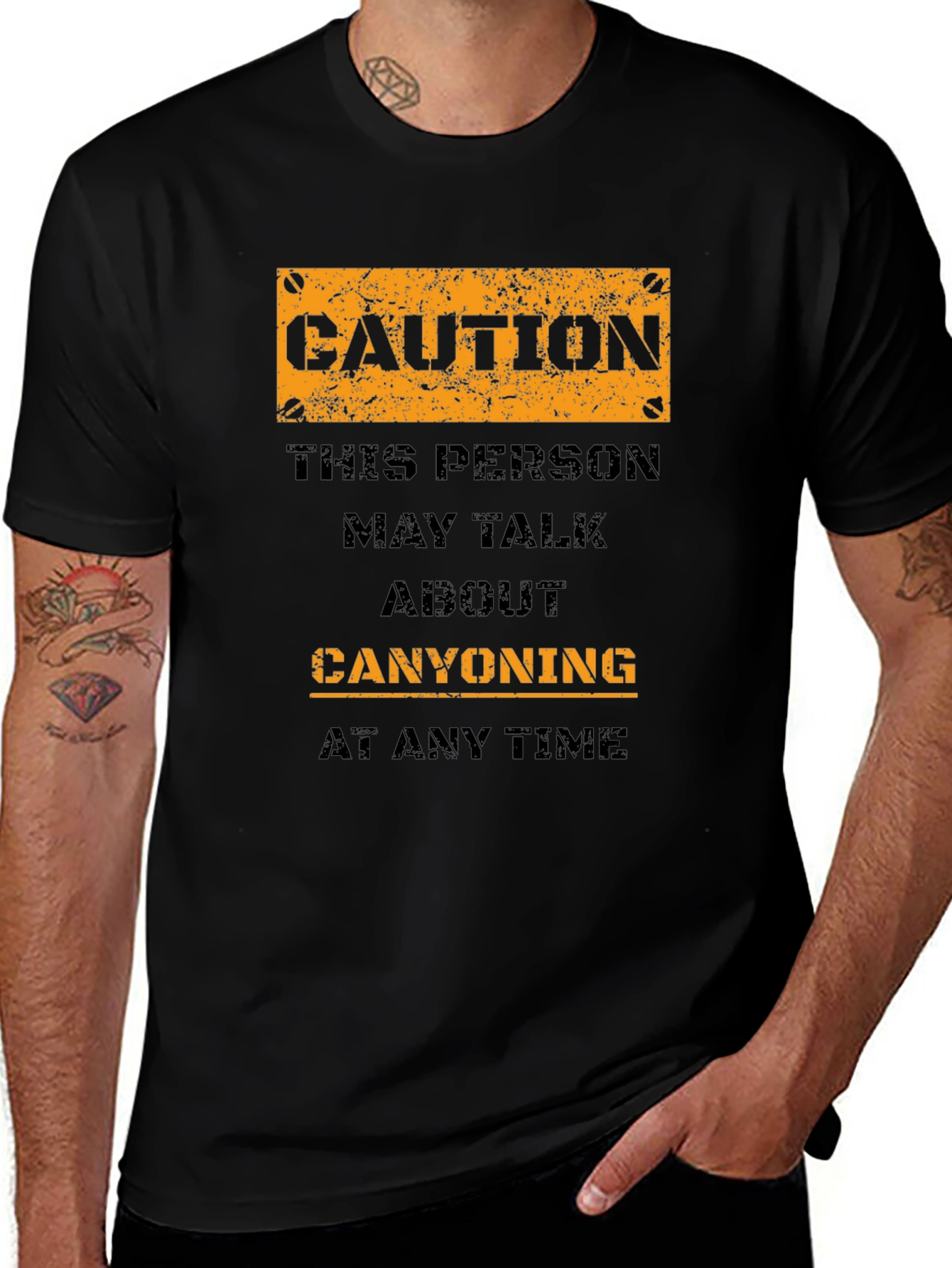 Caution Canyoning T-Shirt