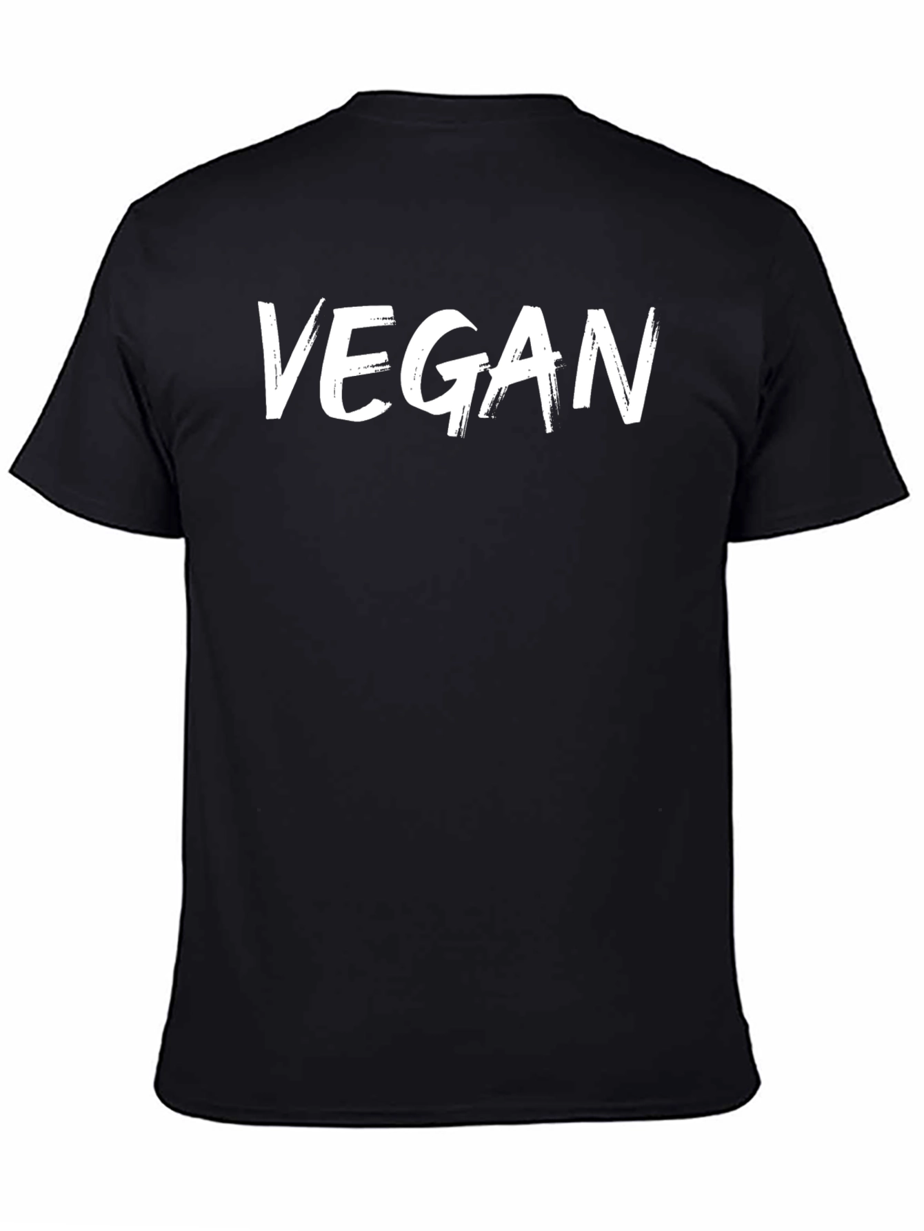 Vegan T-Shirt - Brush Font