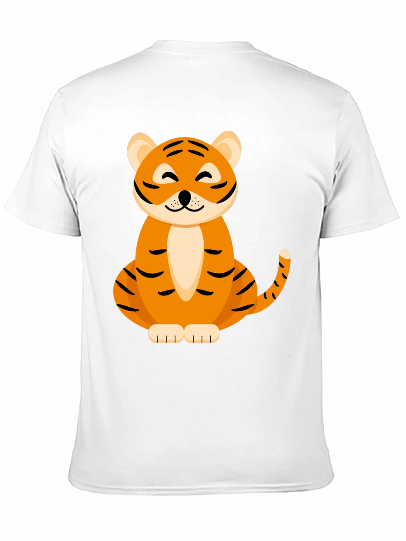 Cute Tiger Graphic Tee - Soft Cotton Blend