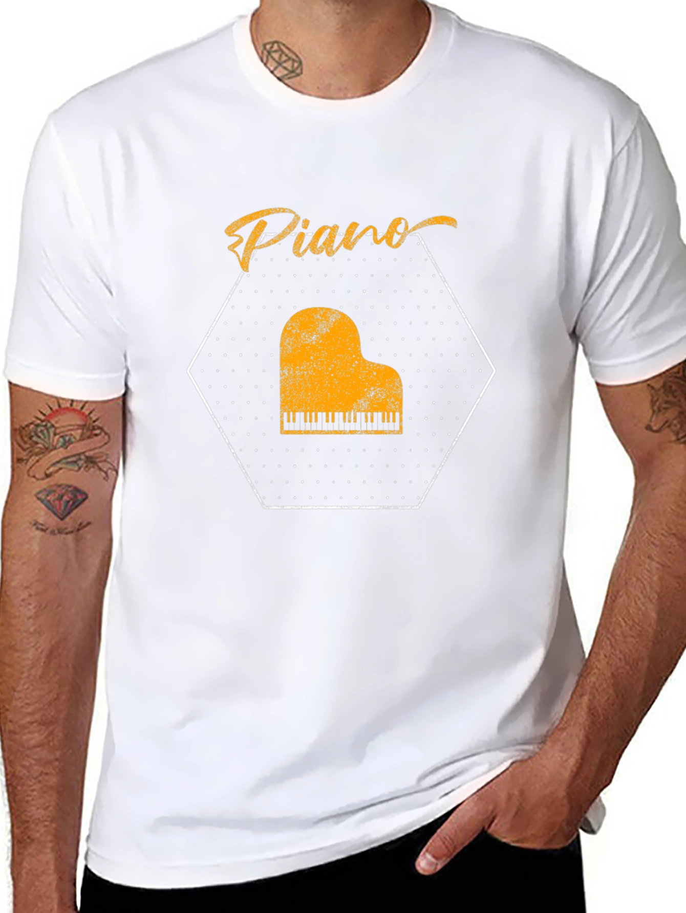 Piano T-Shirt - Music Lover Tee