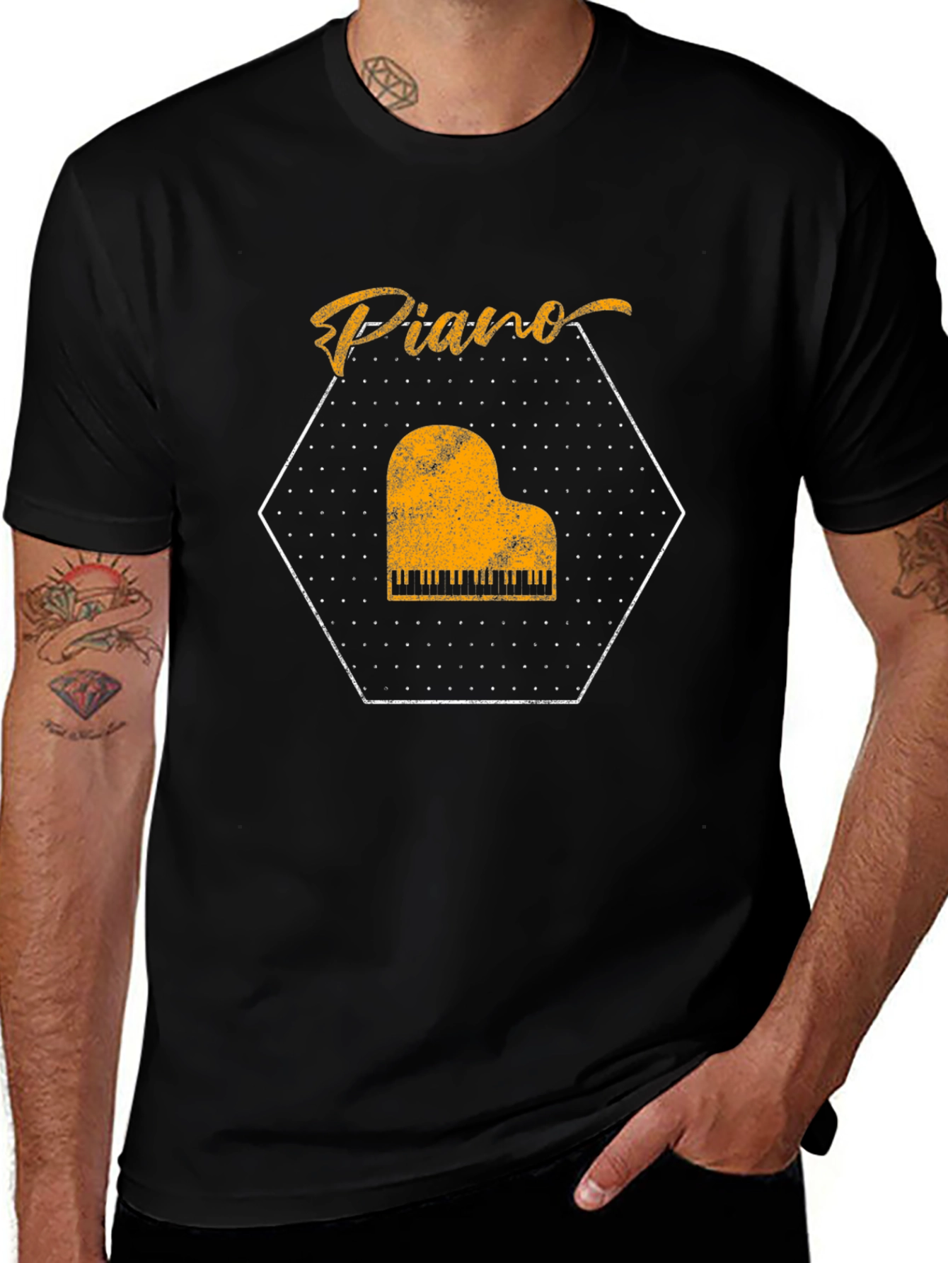 Piano T-Shirt - Music Lover Tee