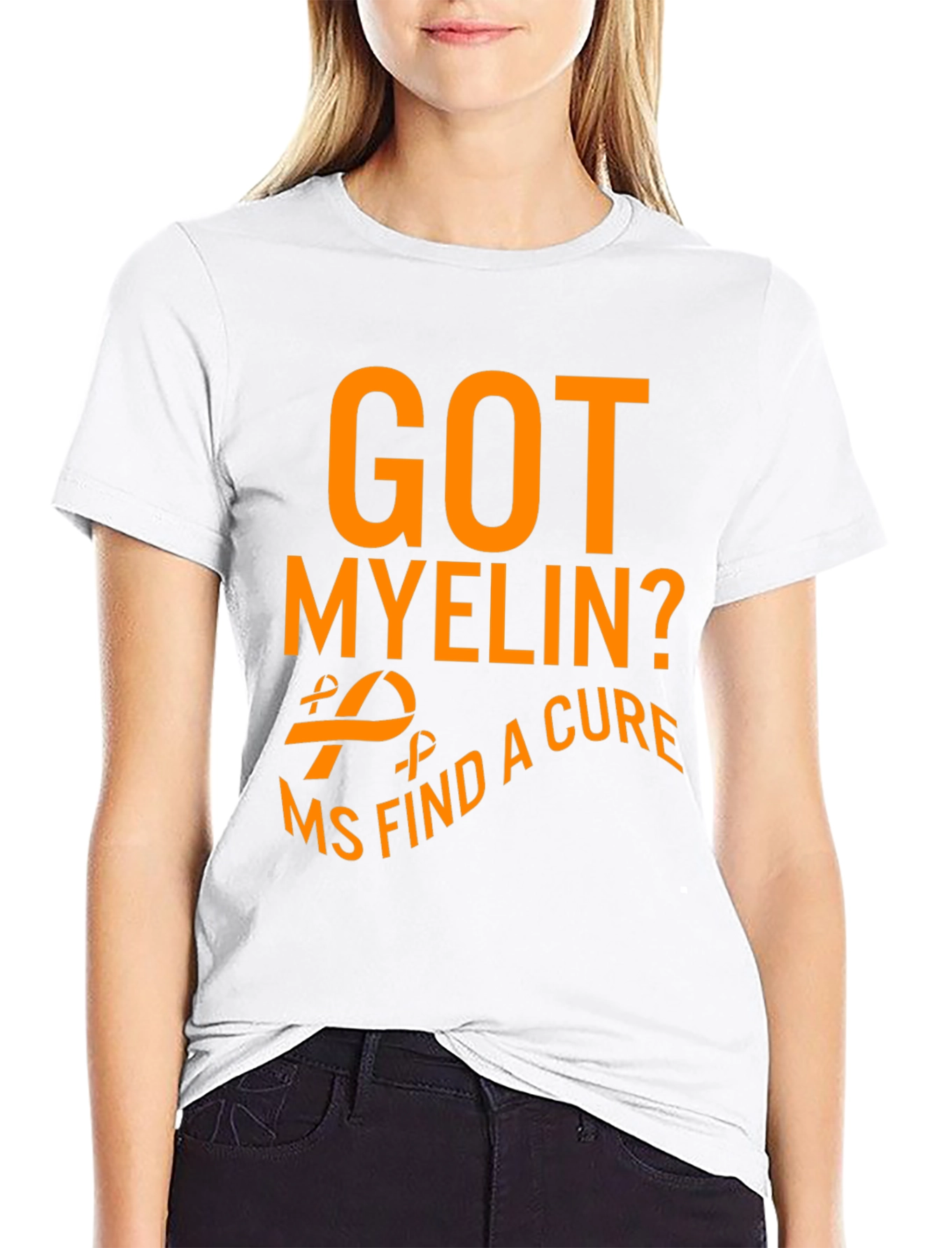 Got Myelin? MS Find a Cure Awareness T-Shirt