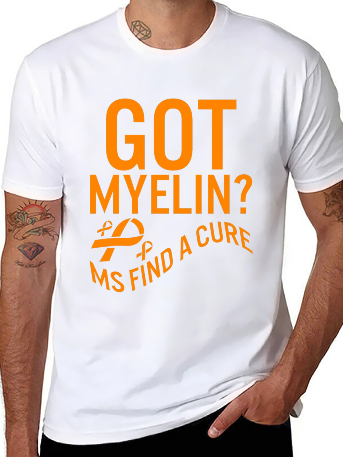 Got Myelin? MS Find a Cure Awareness T-Shirt