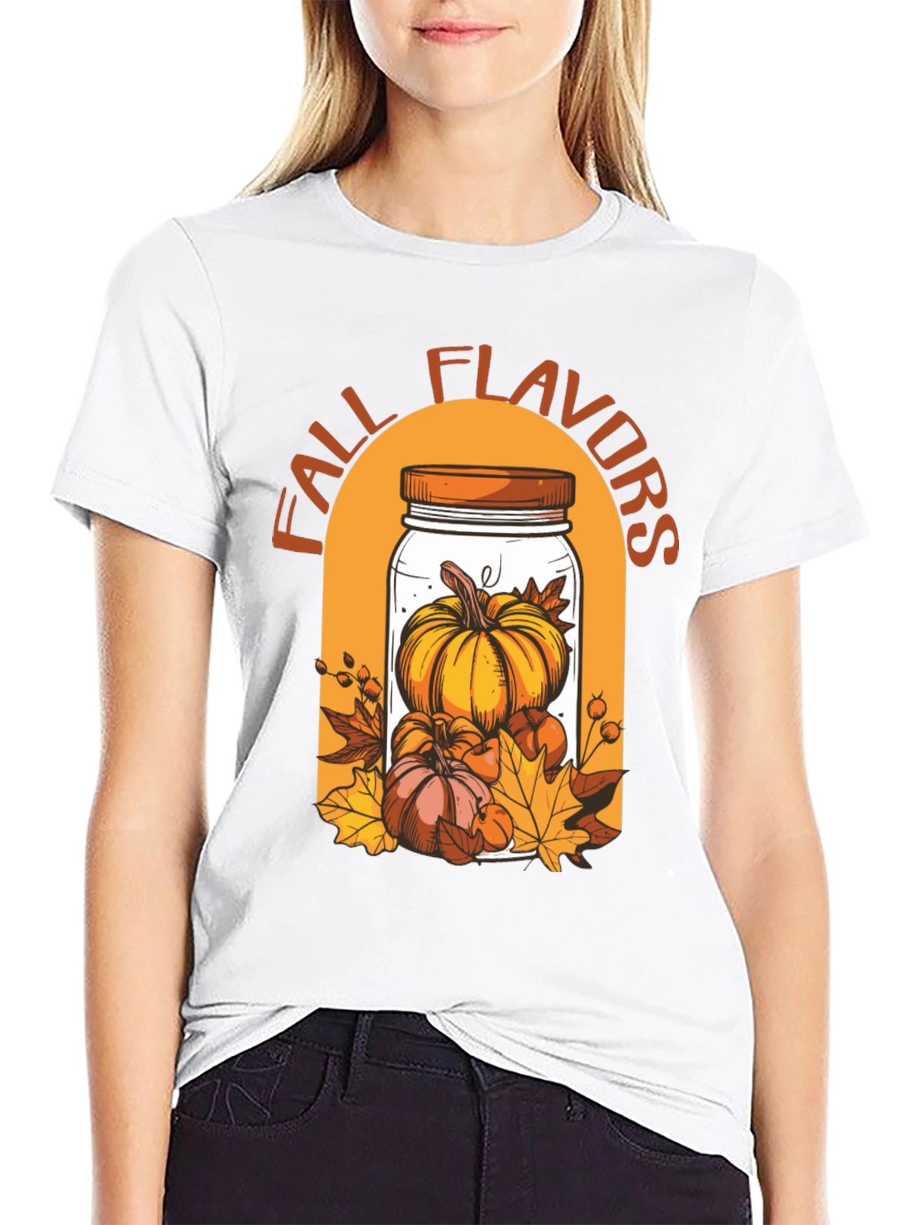 Fall Flavors Pumpkin T-Shirt
