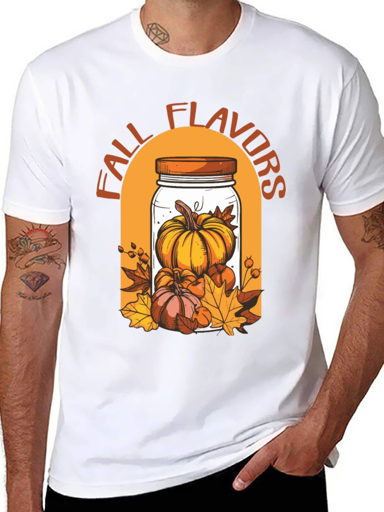 Fall Flavors Pumpkin T-Shirt