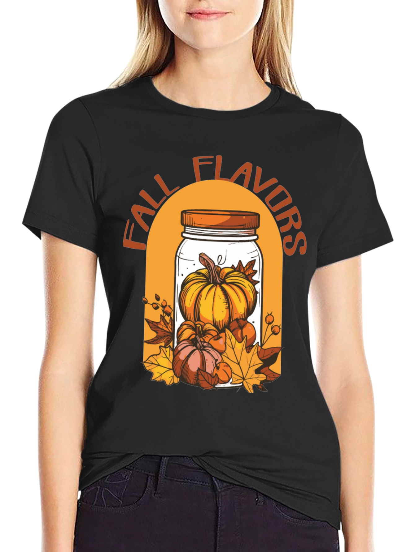 Fall Flavors Pumpkin T-Shirt