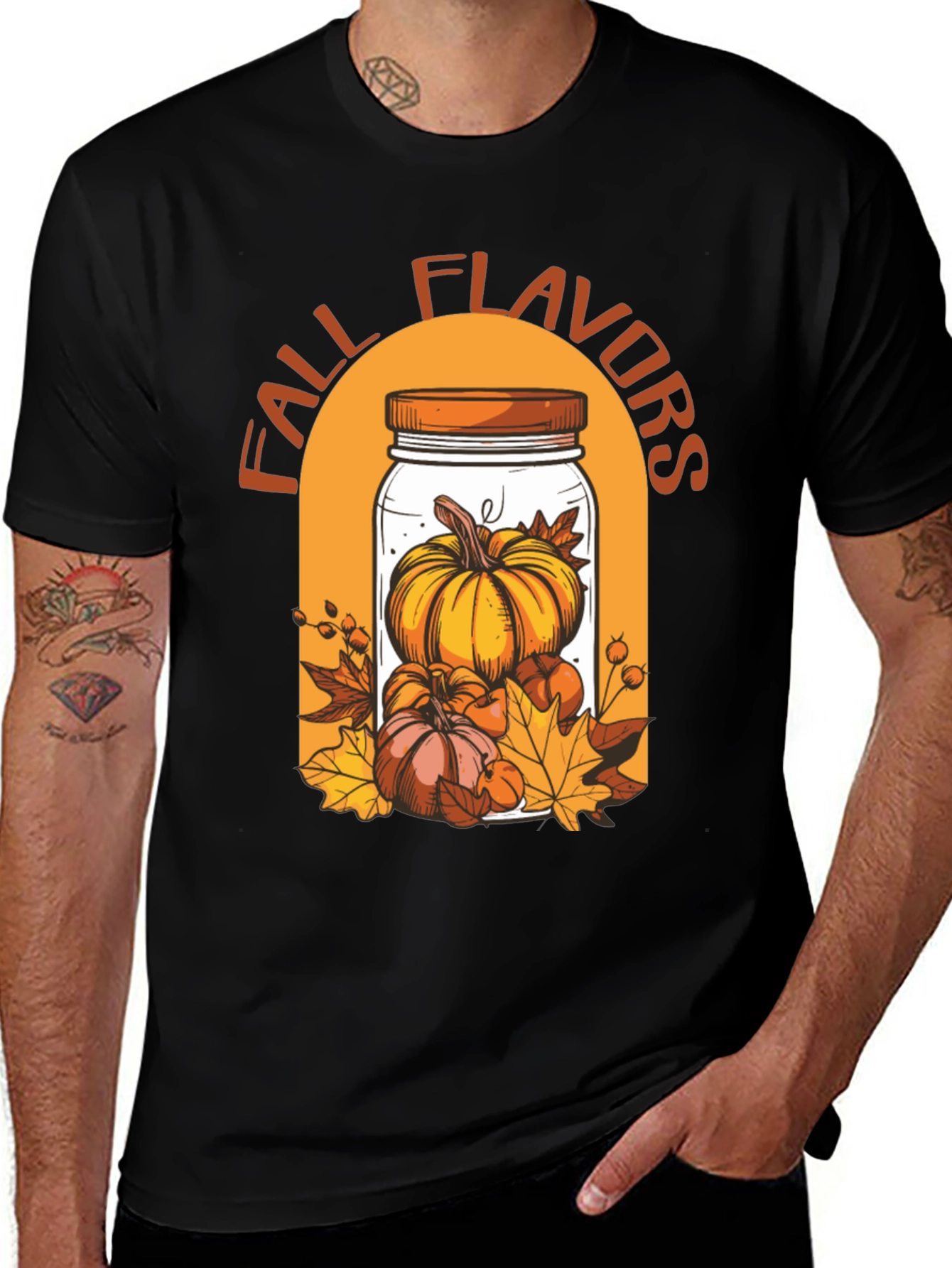 Fall Flavors Pumpkin T-Shirt