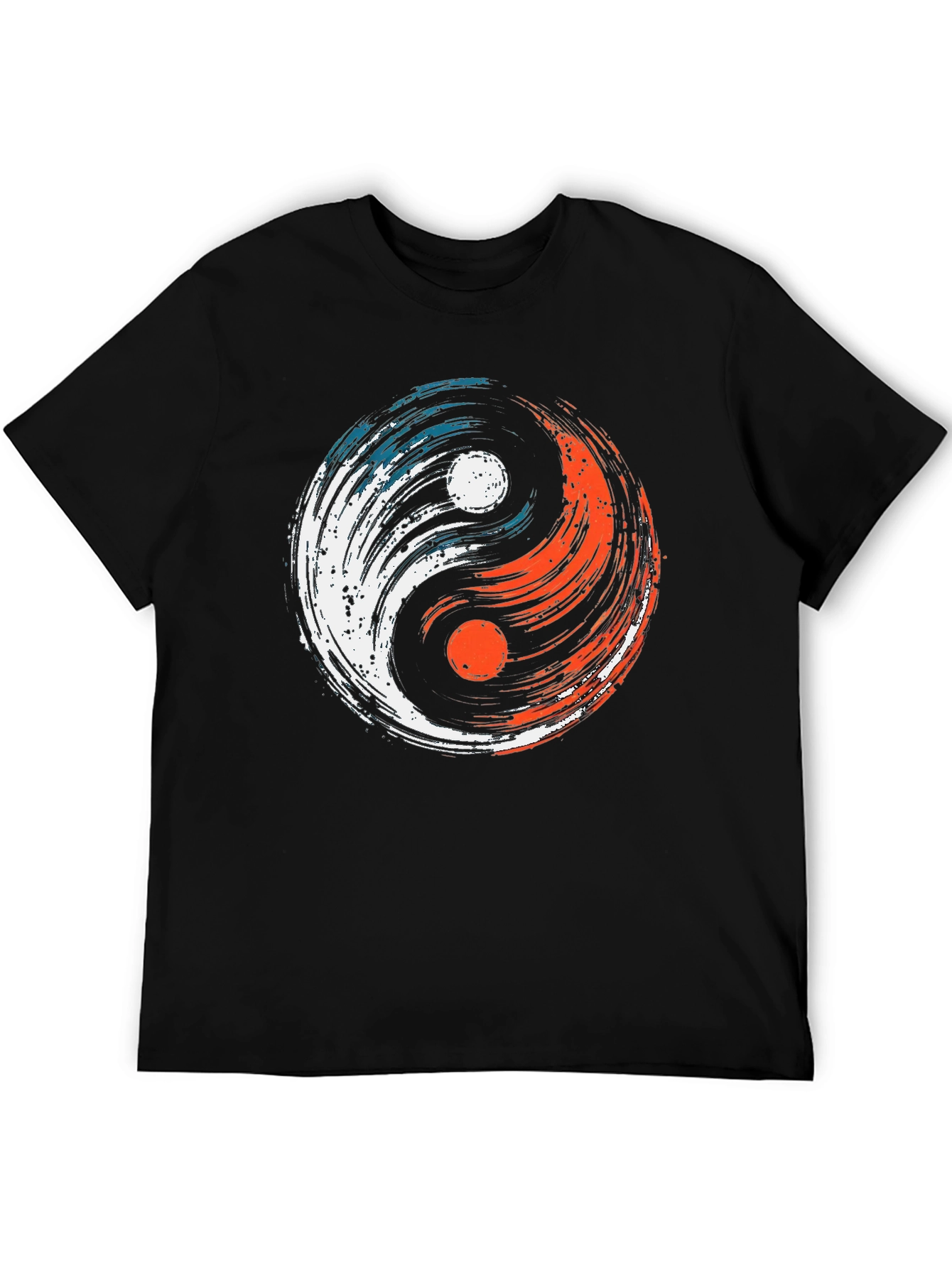 Yin Yang Balance Tee - Stylish Graphic T-Shirt
