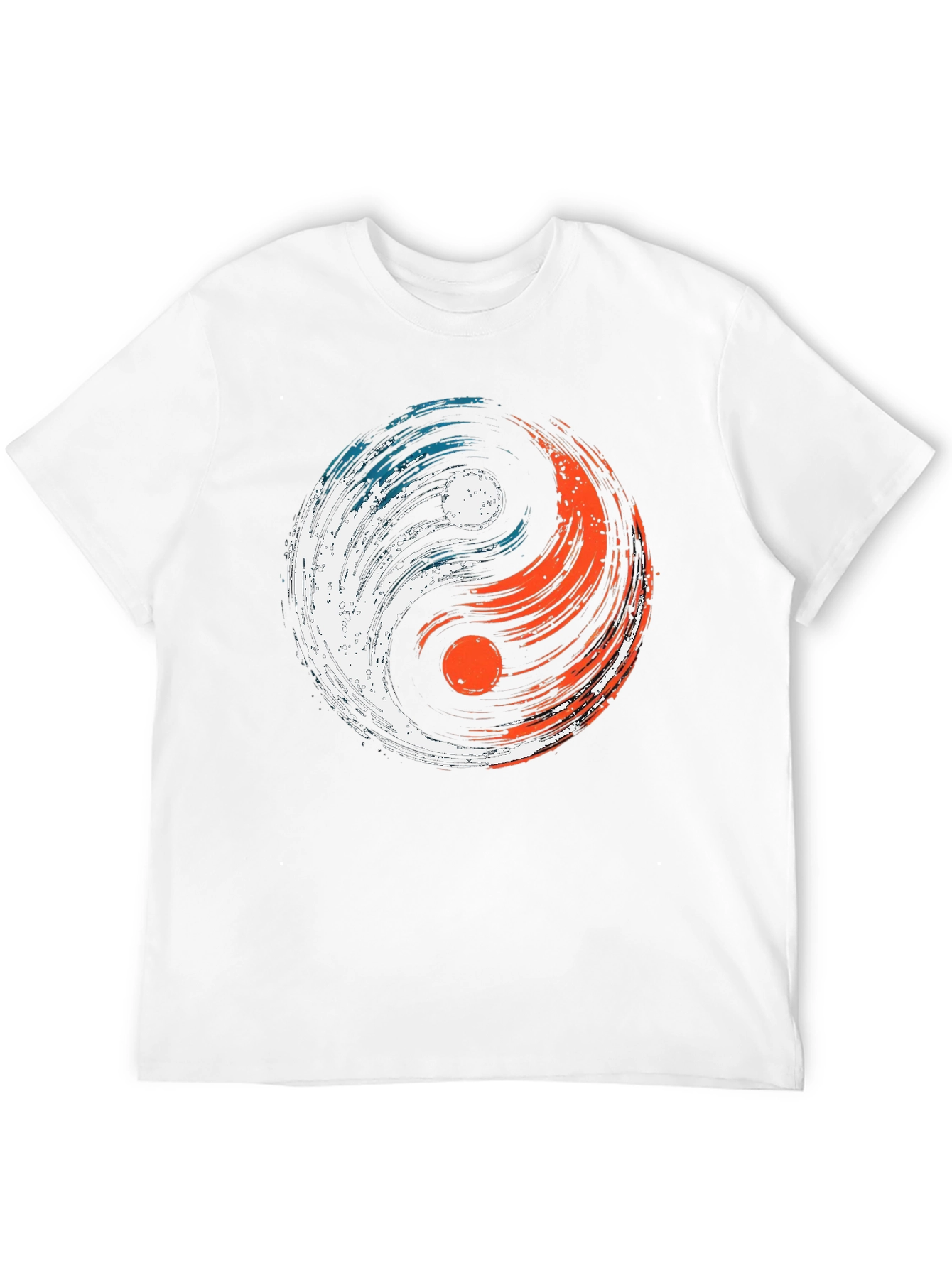Yin Yang Balance Tee - Stylish Graphic T-Shirt