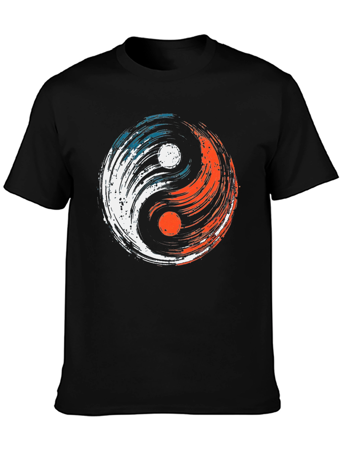 Yin Yang Balance Tee - Stylish Graphic T-Shirt