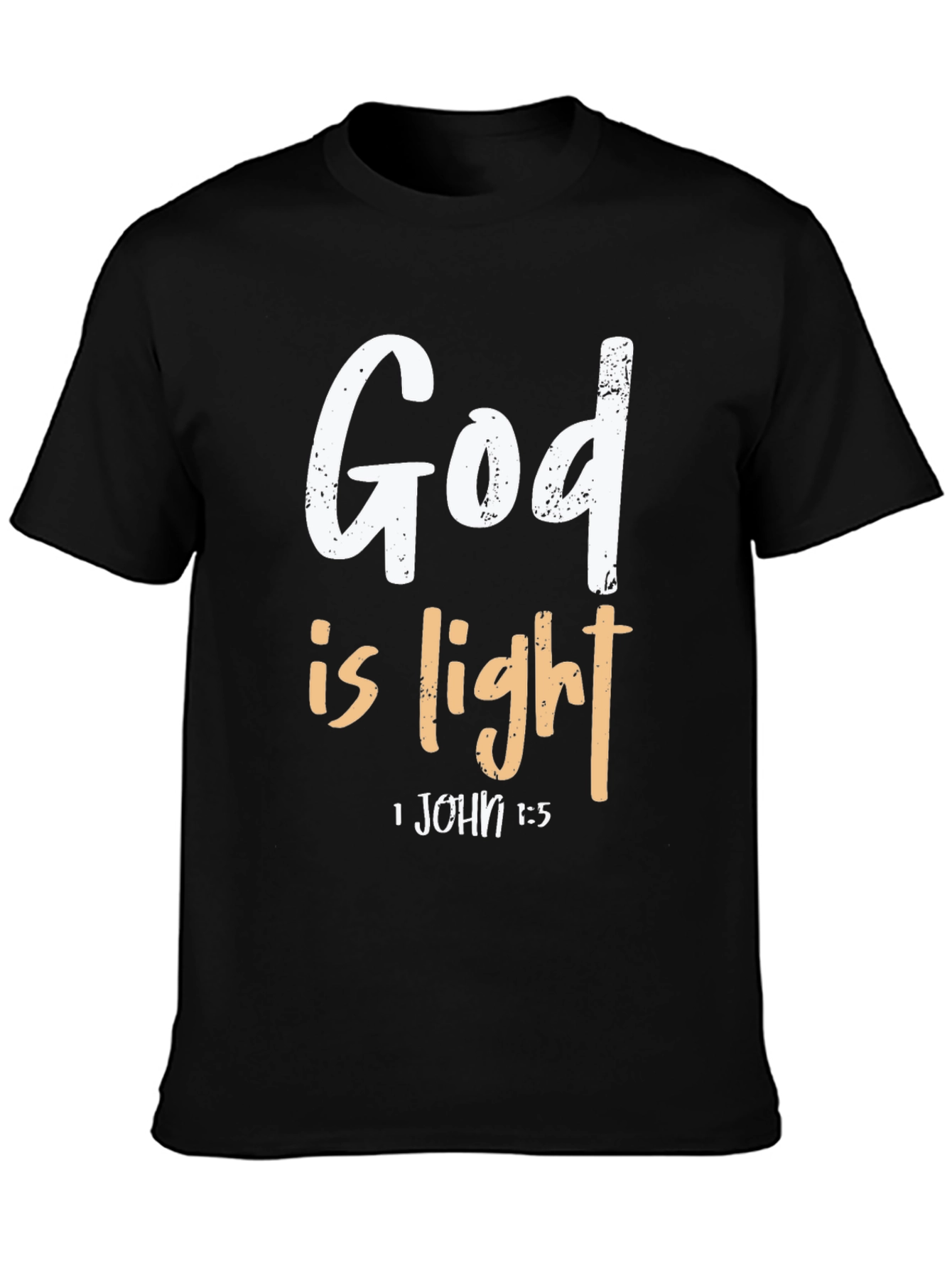 God Is Light Christian T-Shirt