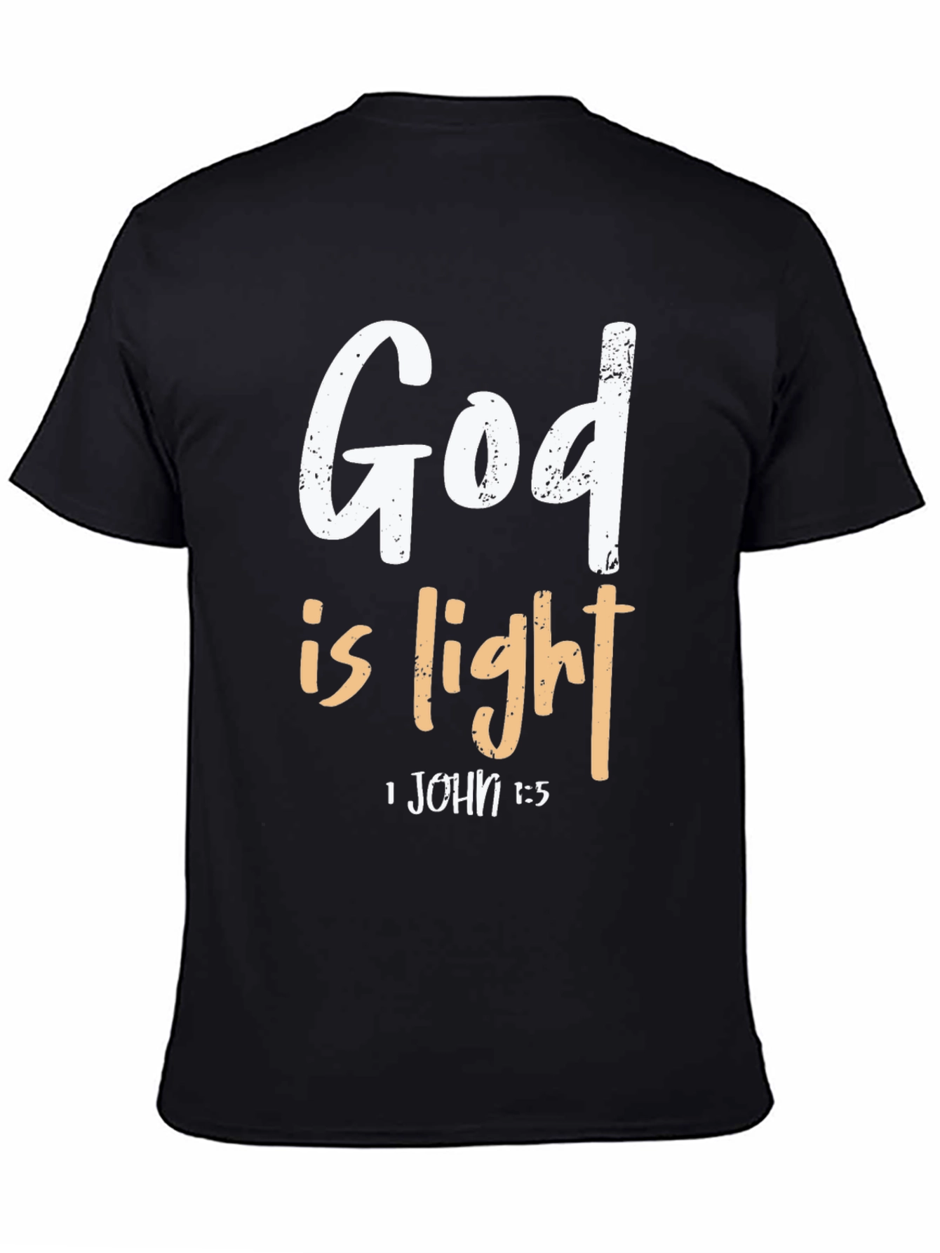God Is Light Christian T-Shirt