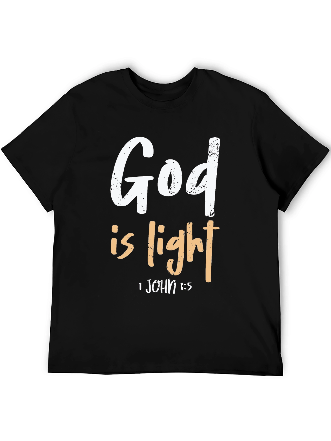 God Is Light Christian T-Shirt