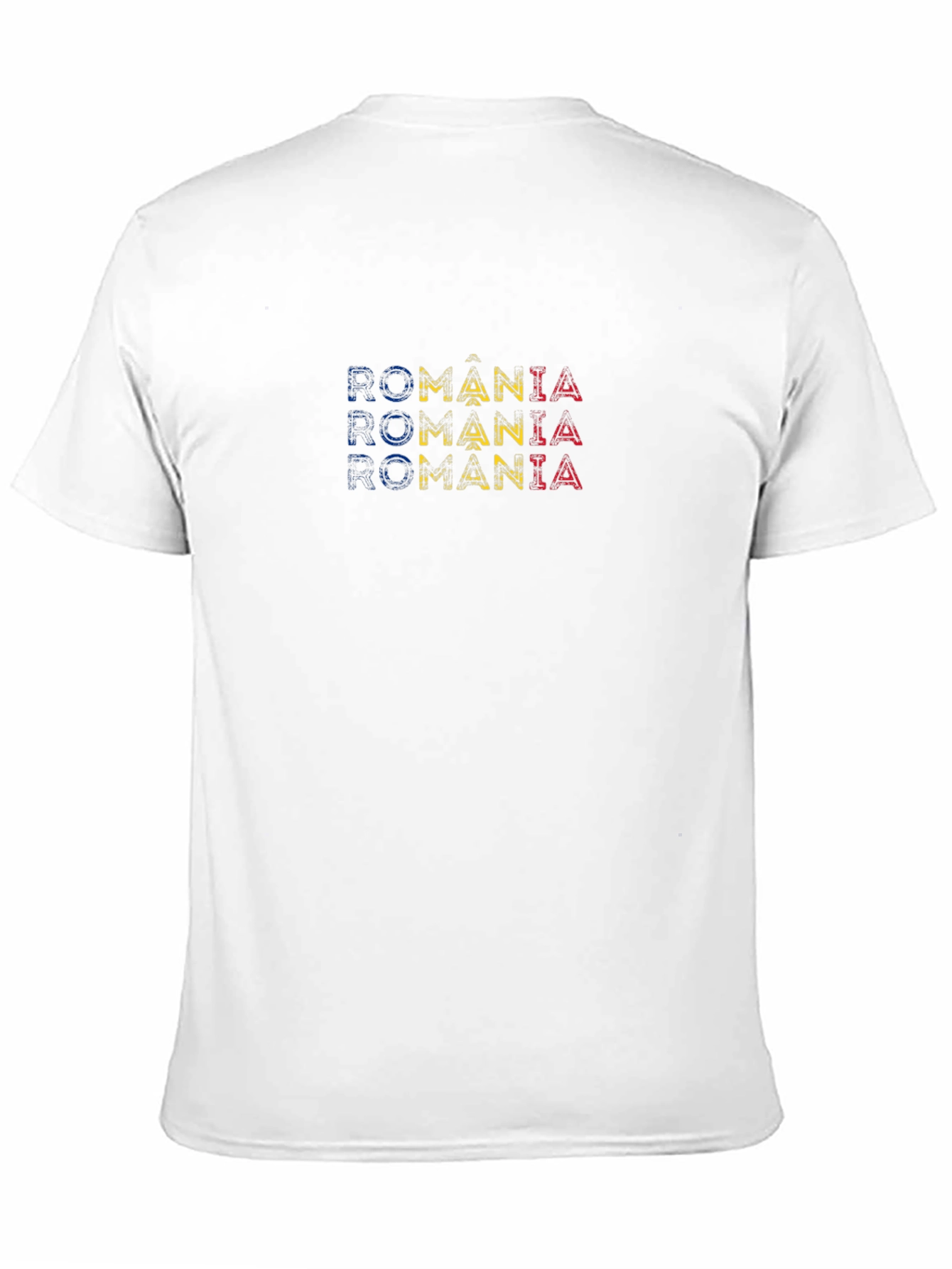 Romania Flag T-Shirt Patriotic Tee