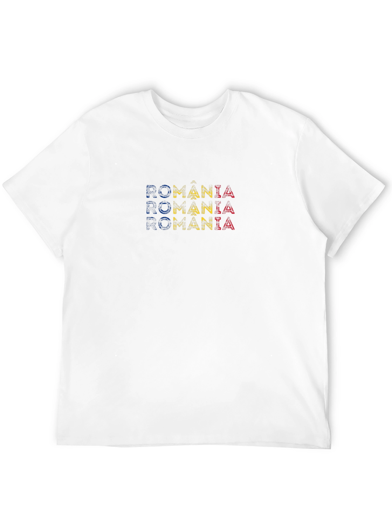 Romania Flag T-Shirt Patriotic Tee